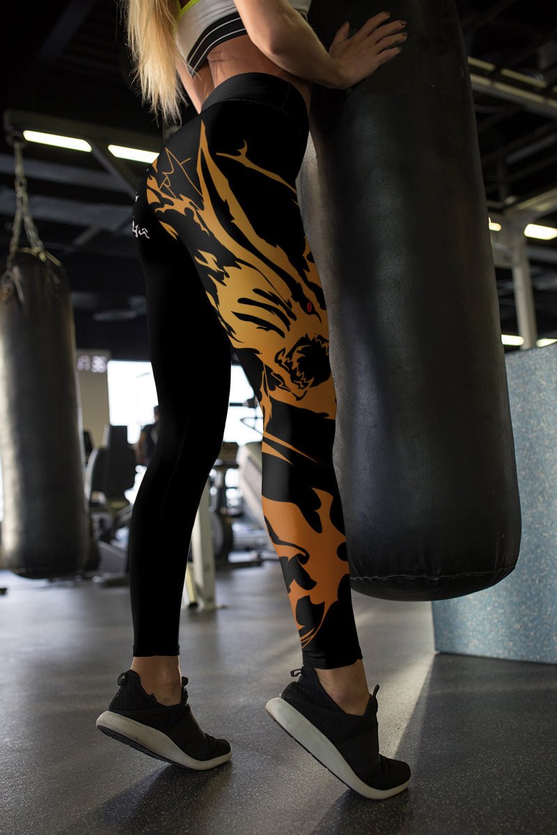 kurama-semblance-unisex-tights-350225 kurama semblance unisex tights 350225 - Gear Anime