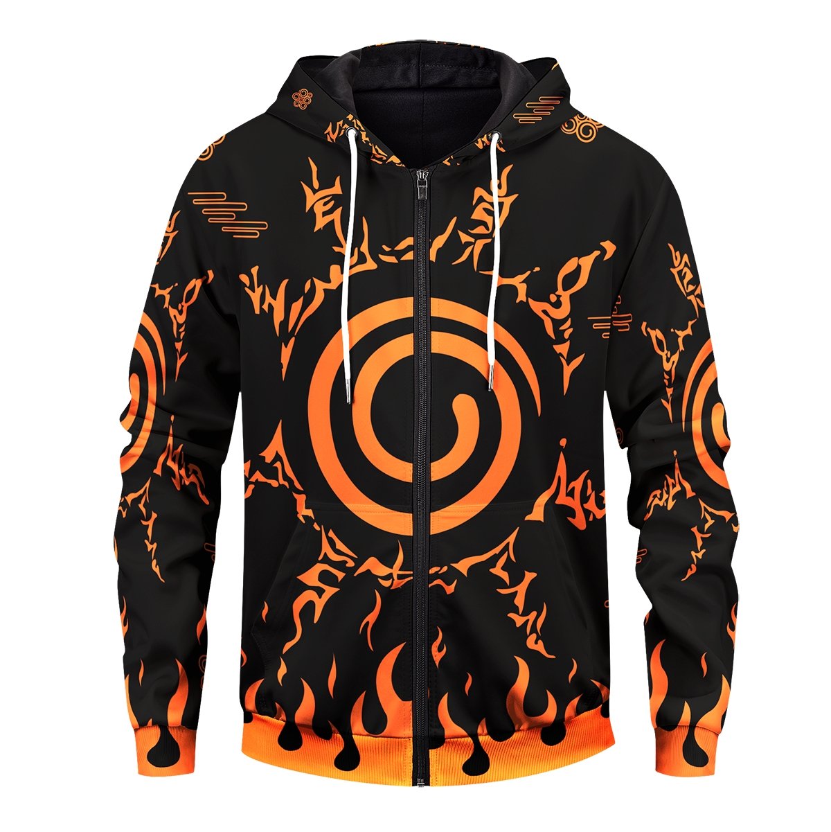 kurama-unisex-zipped-hoodie-723390 kurama unisex zipped hoodie 723390 - Gear Anime