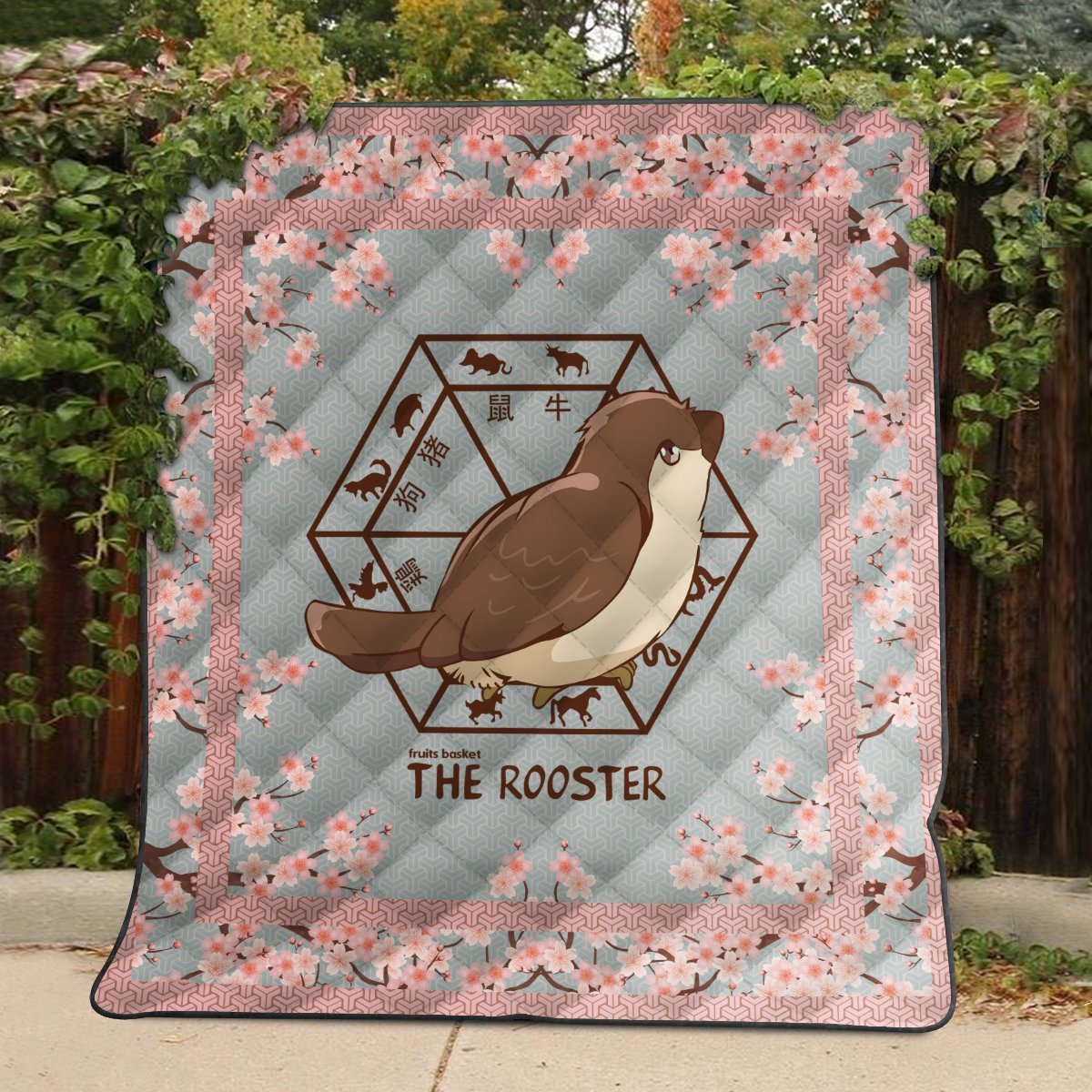 kureno-the-rooster-quilt-blanket-440158 kureno the rooster quilt blanket 440158 - Gear Anime