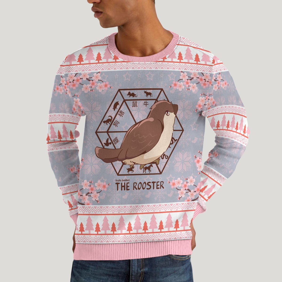 kureno-the-rooster-unisex-wool-sweater-561111 kureno the rooster unisex wool sweater 561111 - Gear Anime