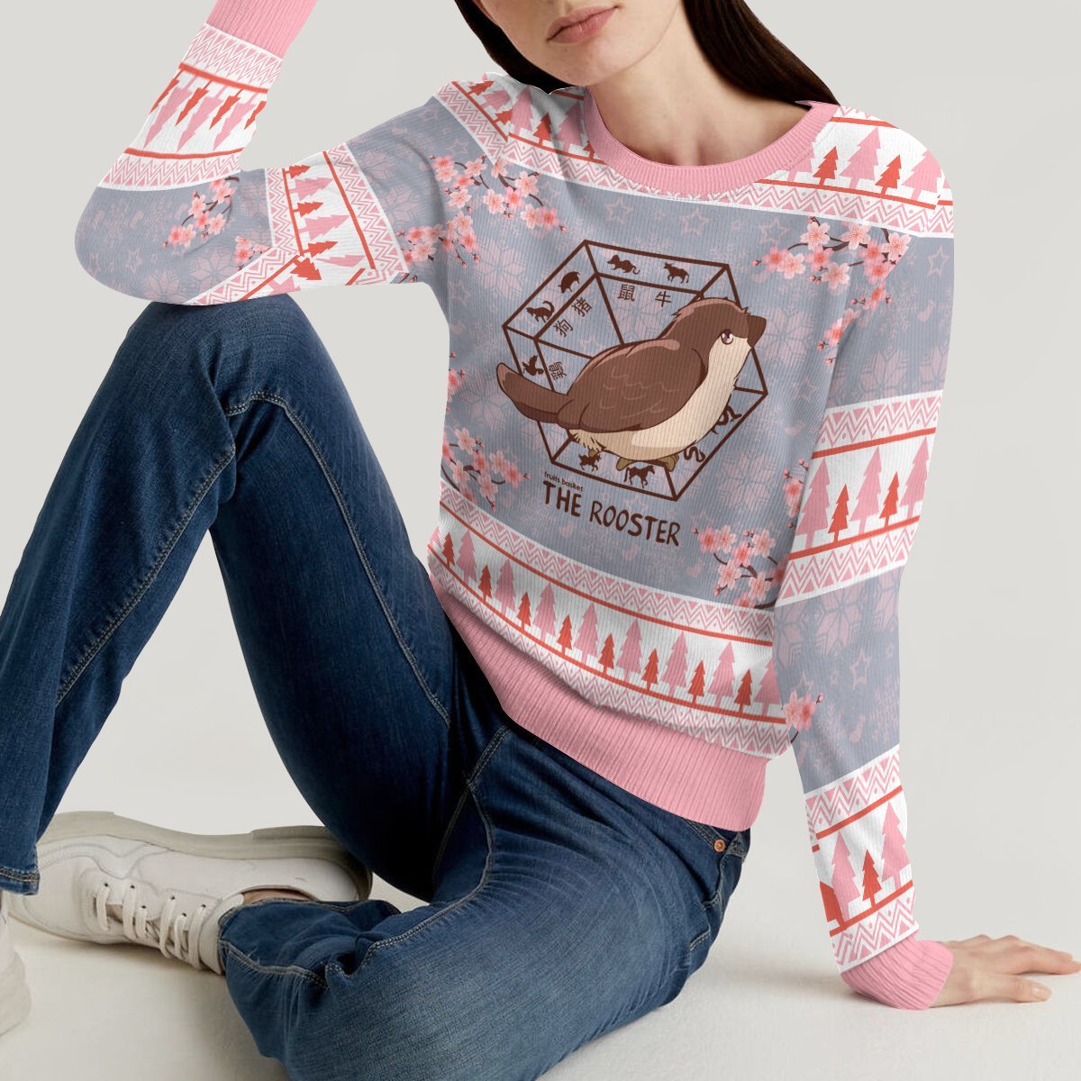 kureno-the-rooster-unisex-wool-sweater-632928 kureno the rooster unisex wool sweater 632928 - Gear Anime