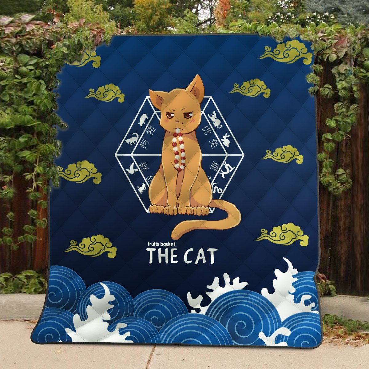 kyo-the-cat-quilt-blanket-749449 kyo the cat quilt blanket 749449 - Gear Anime