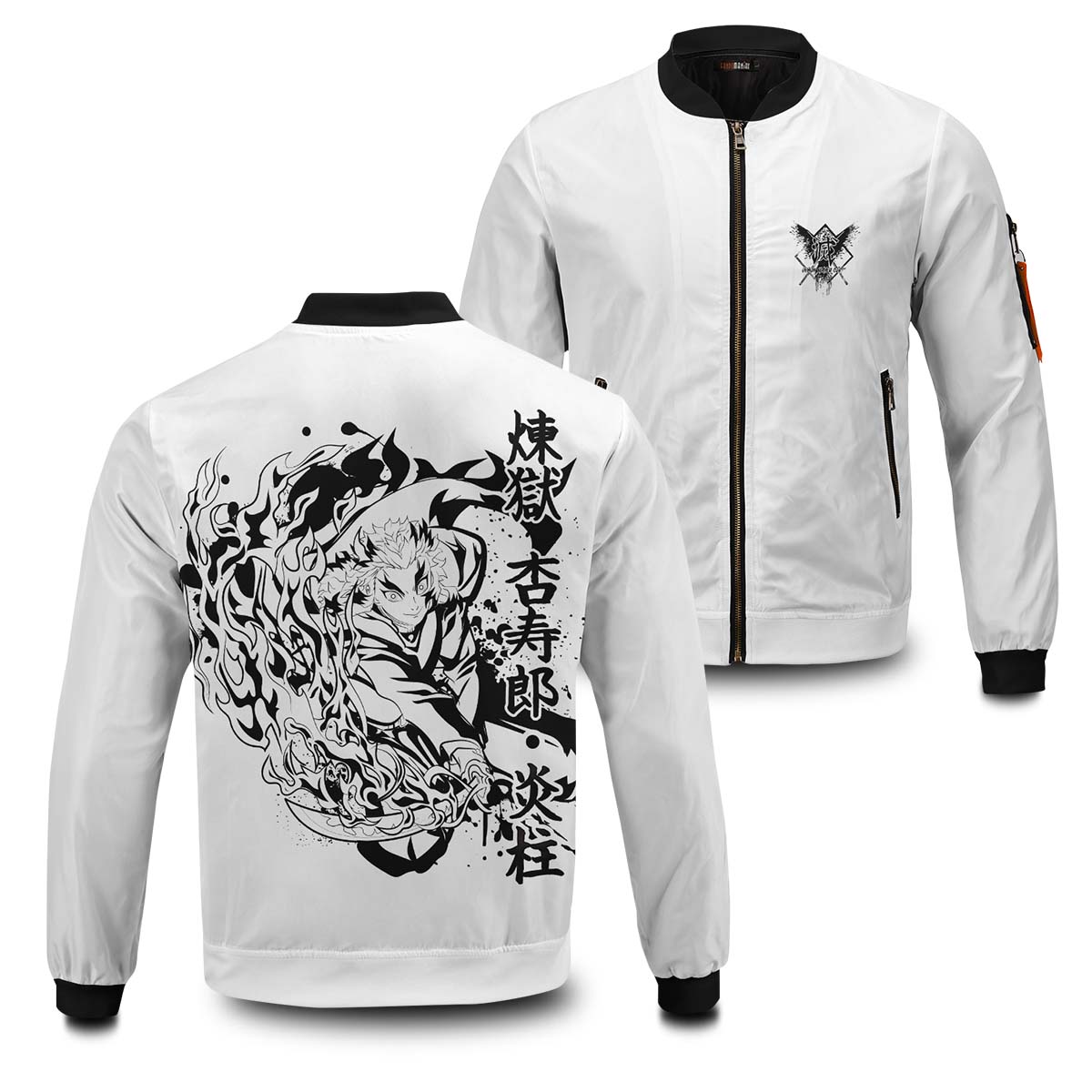 kyojuro bw bomber jacket 601115 - Gear Anime
