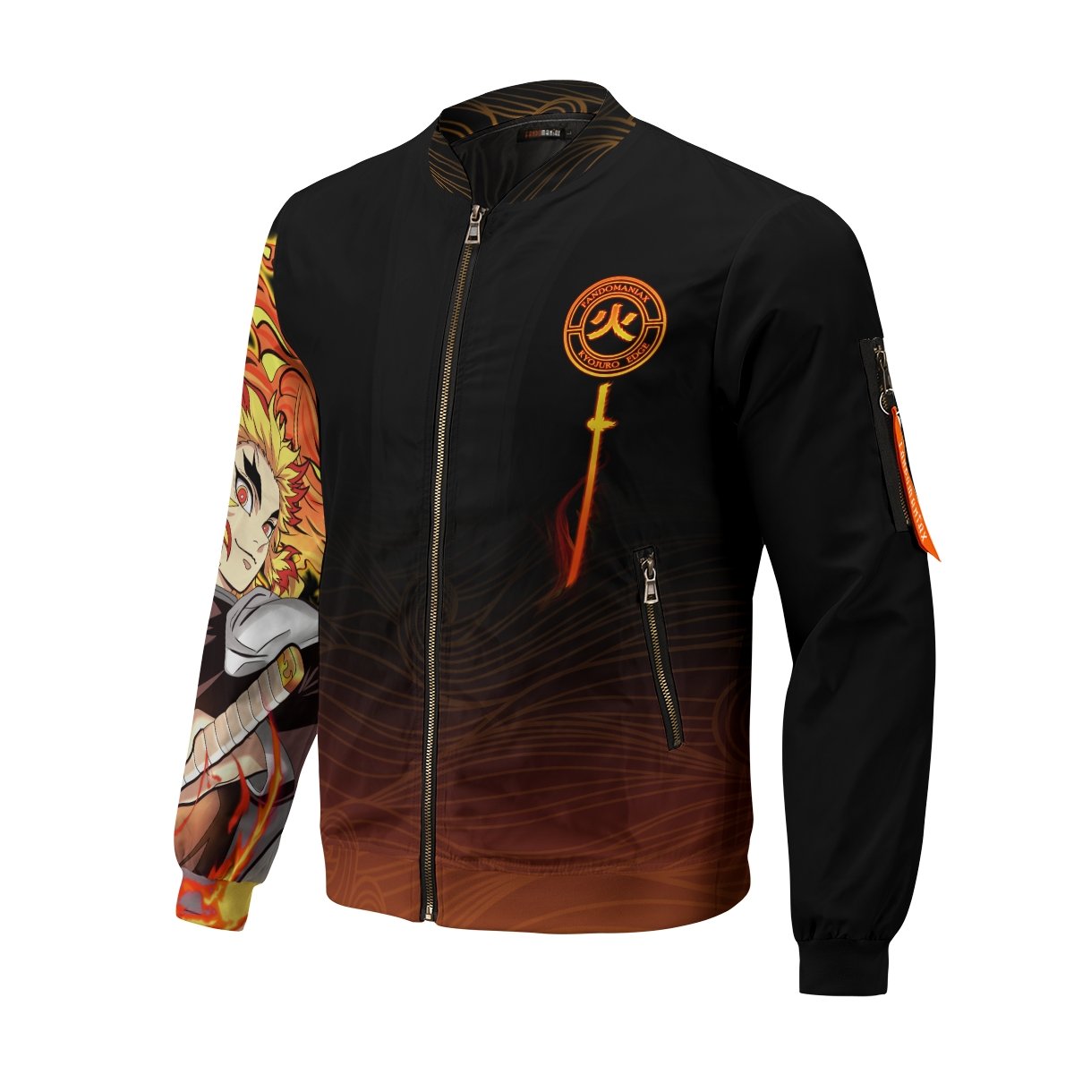 kyojuro-edge-bomber-jacket-981707 kyojuro edge bomber jacket 981707 - Gear Anime