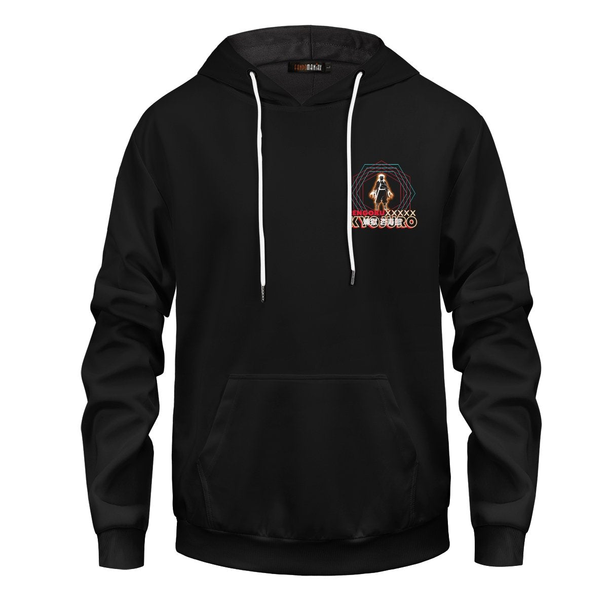kyojuro-neon-unisex-pullover-hoodie-433589 kyojuro neon unisex pullover hoodie 433589 - Gear Anime