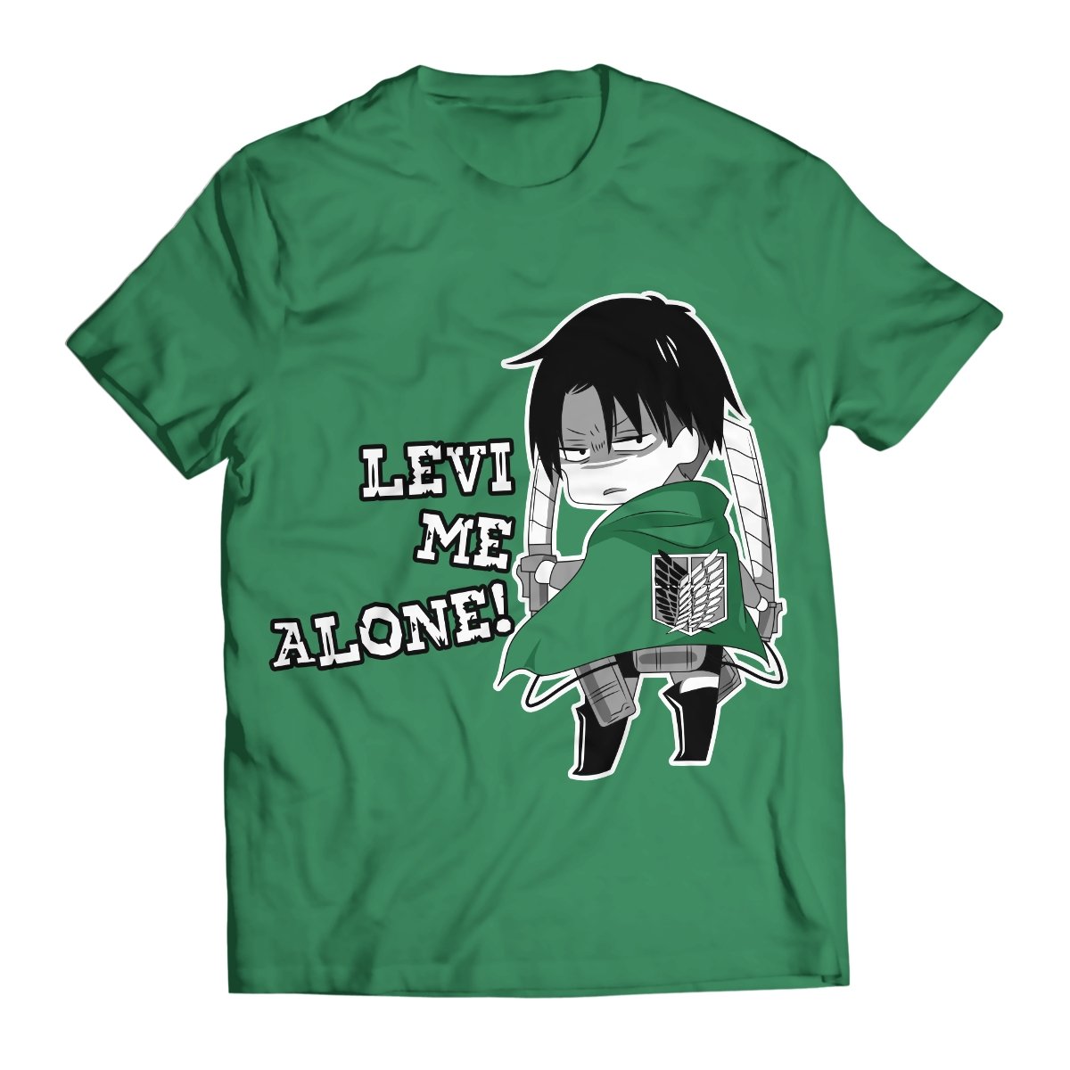 levi-me-alone-unisex-t-shirt-978195 levi me alone unisex t shirt 978195 - Gear Anime