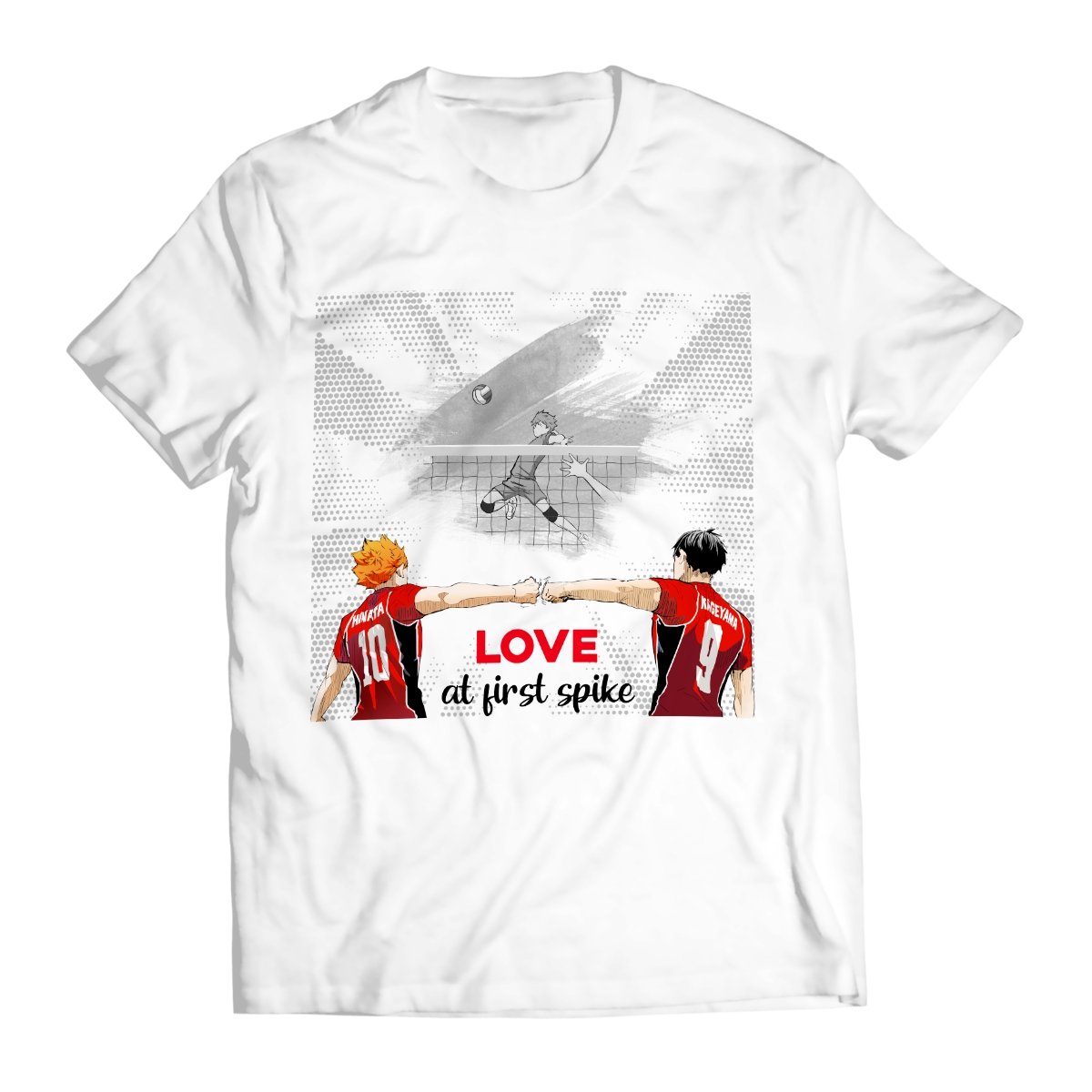 love-at-first-spike-unisex-t-shirt-165464 love at first spike unisex t shirt 165464 - Gear Anime