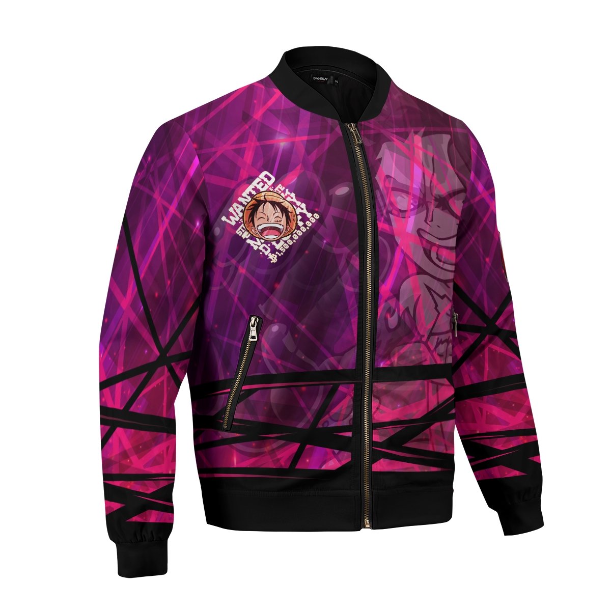 luffy-gear-fourth-bomber-jacket-100615 luffy gear fourth bomber jacket 100615 - Gear Anime