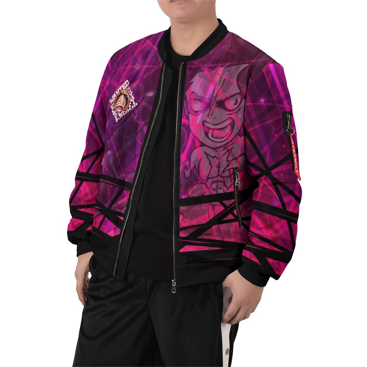 luffy-gear-fourth-bomber-jacket-150885 luffy gear fourth bomber jacket 150885 - Gear Anime