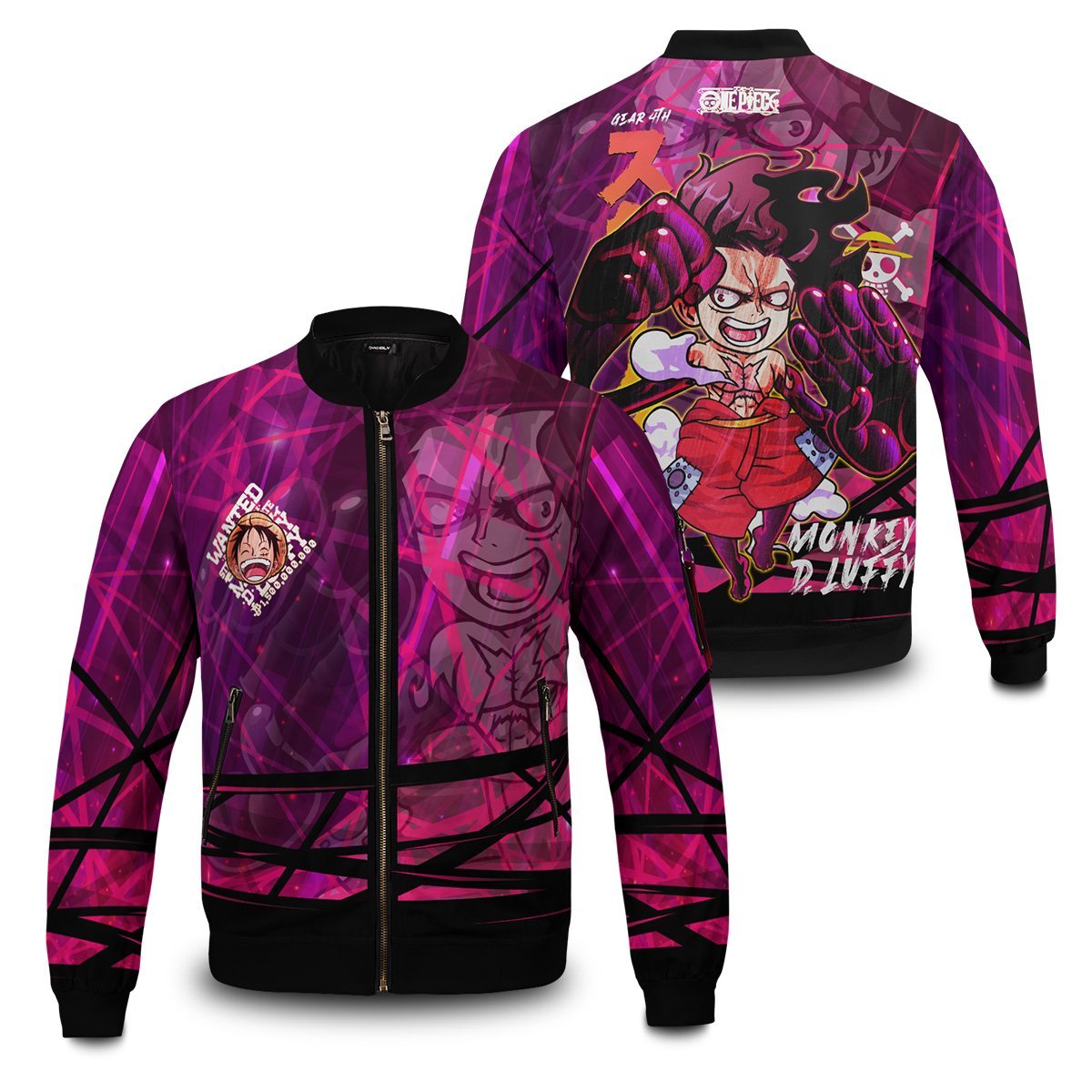 One Piece Jackets - Luffy Gear Fourth Bomber Jacket FH0709 8 - Gear Anime luffy gear fourth bomber jacket 964362 - Gear Anime