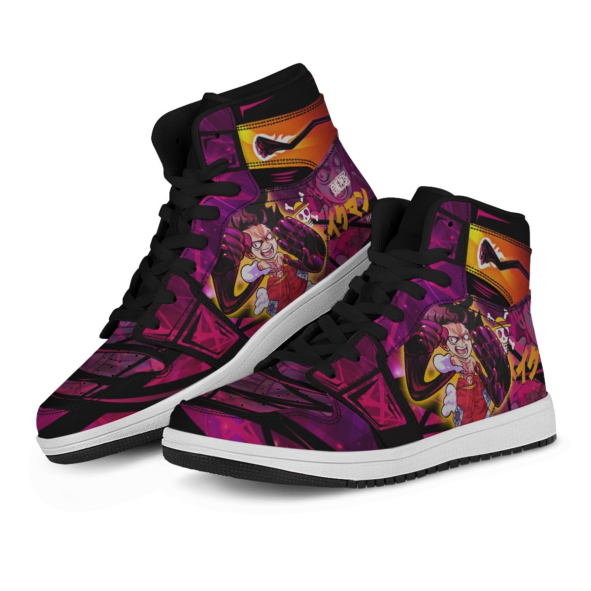 luffy-gear-fourth-jd-sneakers-454772 luffy gear fourth jd sneakers 454772 - Gear Anime