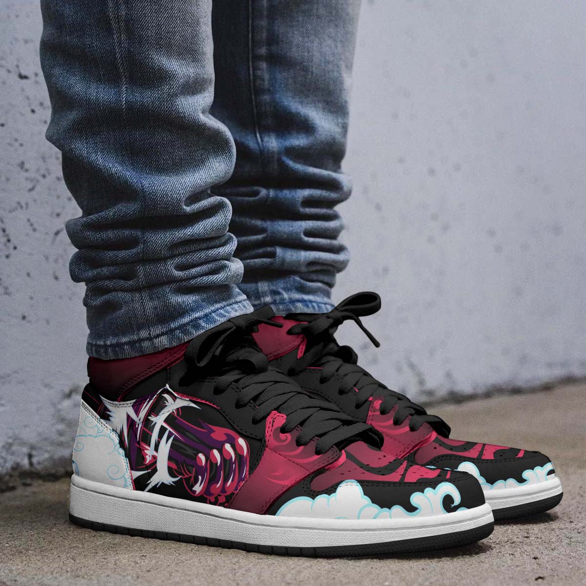 luffy-gear-fourth-v2-jd-sneakers-538827 luffy gear fourth v2 jd sneakers 538827 - Gear Anime