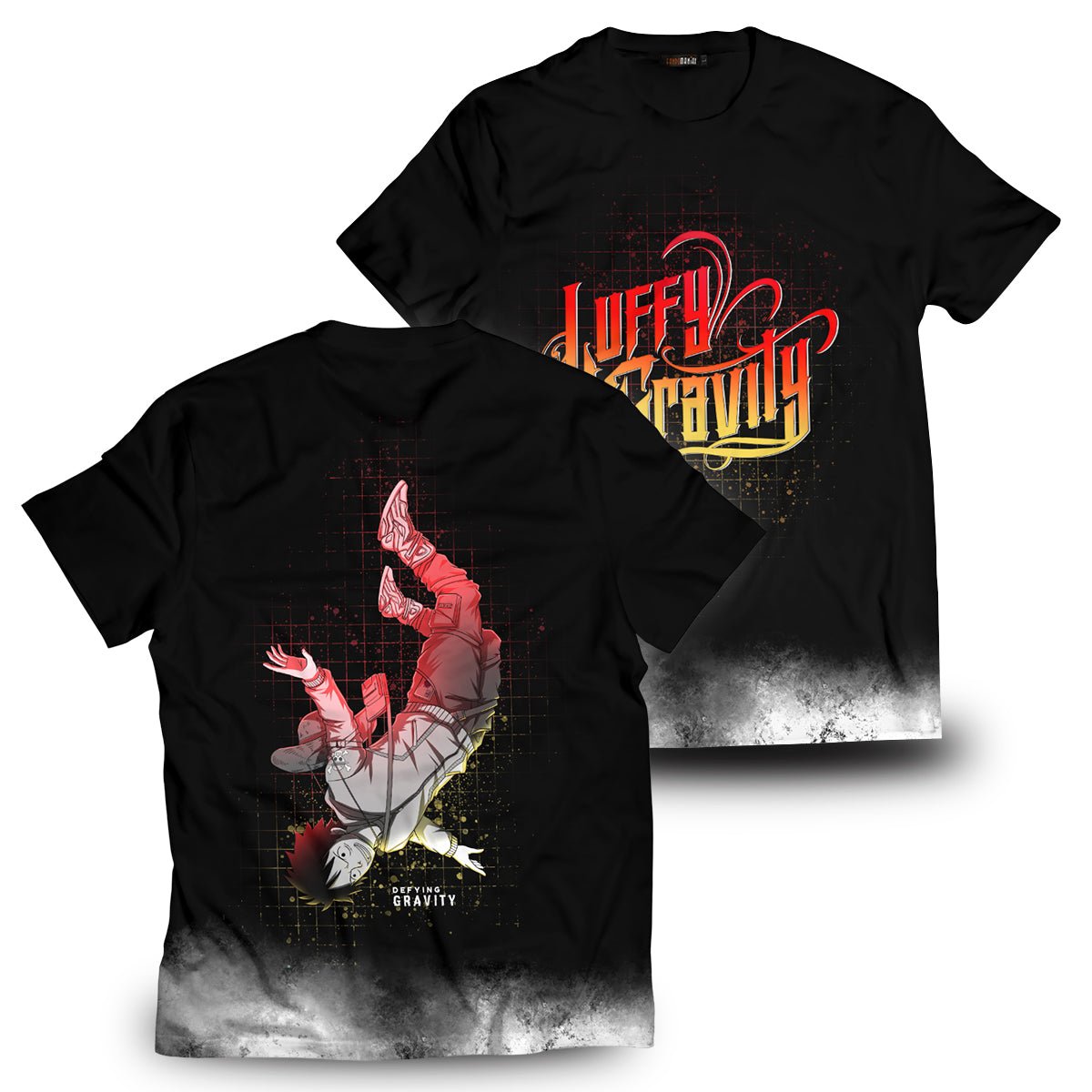 One Piece T-shirts - Luffy Gravity Unisex T-Shirt FH0709 8 - Gear Anime luffy gravity unisex t shirt 915124 - Gear Anime