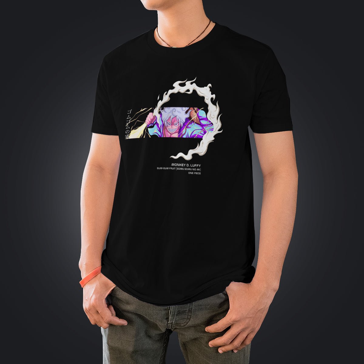 luffy-psych-unisex-t-shirt-753655 luffy psych unisex t shirt 753655 - Gear Anime