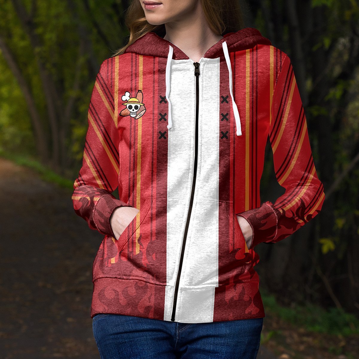 luffy-unisex-zipped-hoodie-839943 luffy unisex zipped hoodie 839943 - Gear Anime