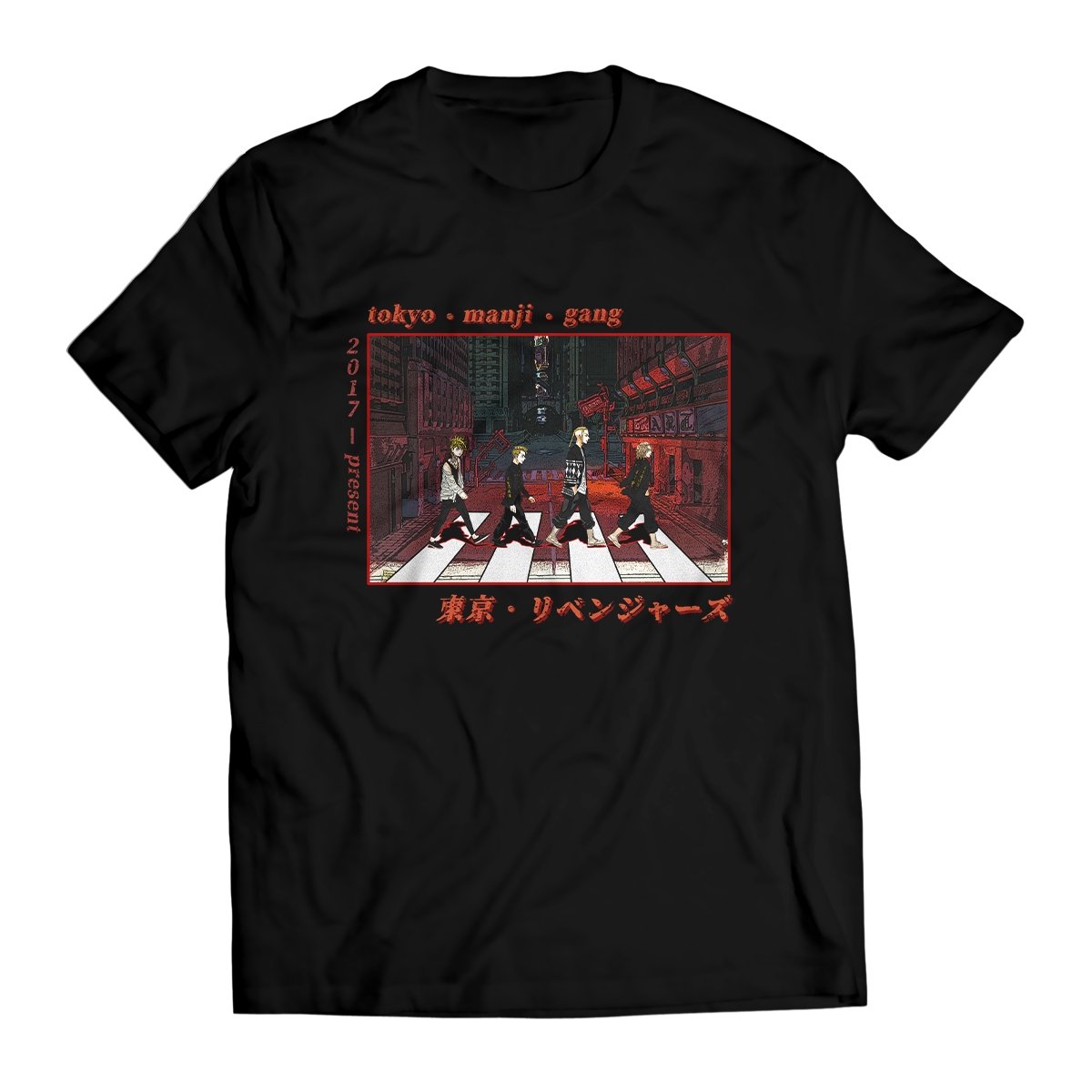 manji-gang-walk-unisex-t-shirt-818891 manji gang walk unisex t shirt 818891 - Gear Anime