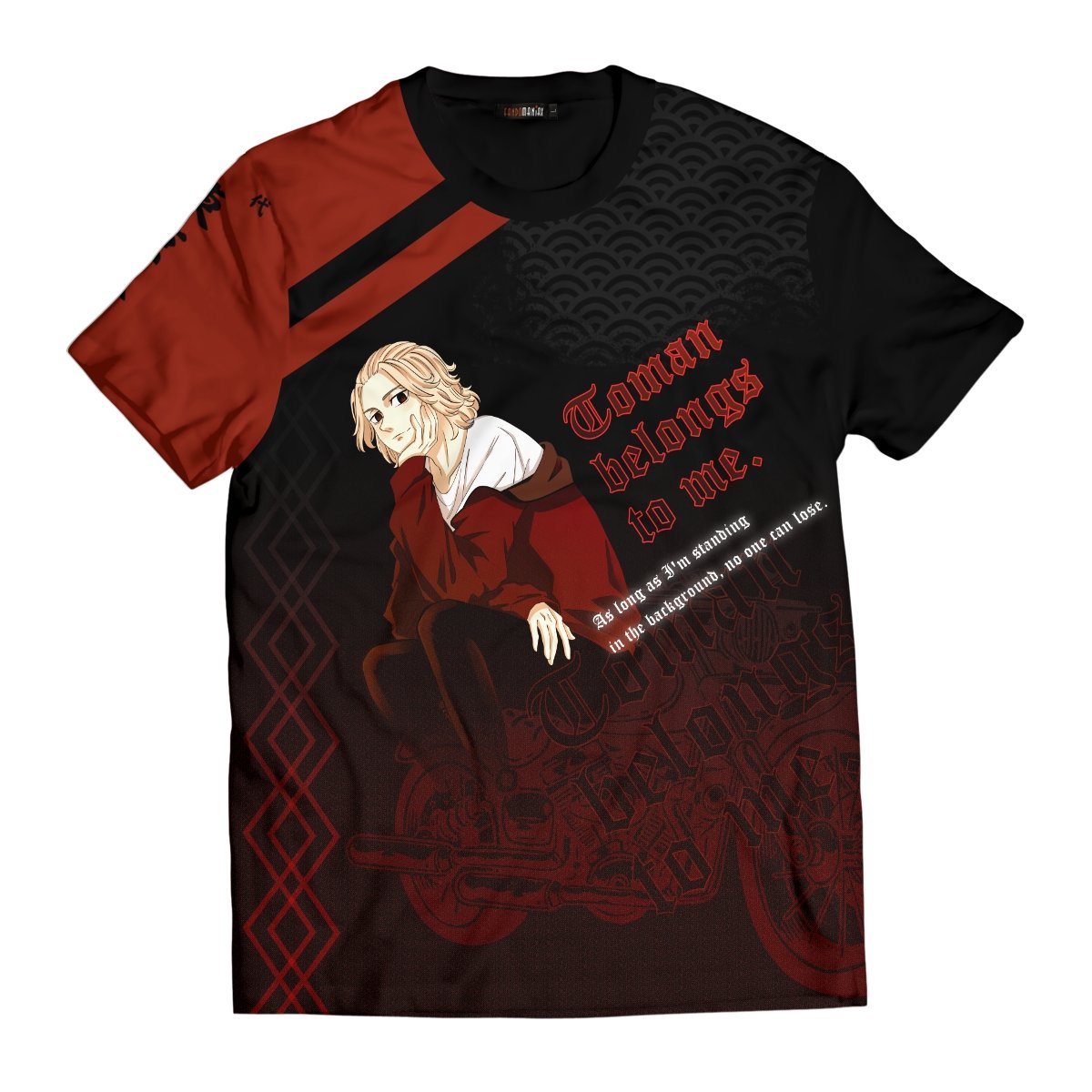 manjiro-statement-unisex-t-shirt-107924 manjiro statement unisex t shirt 107924 - Gear Anime