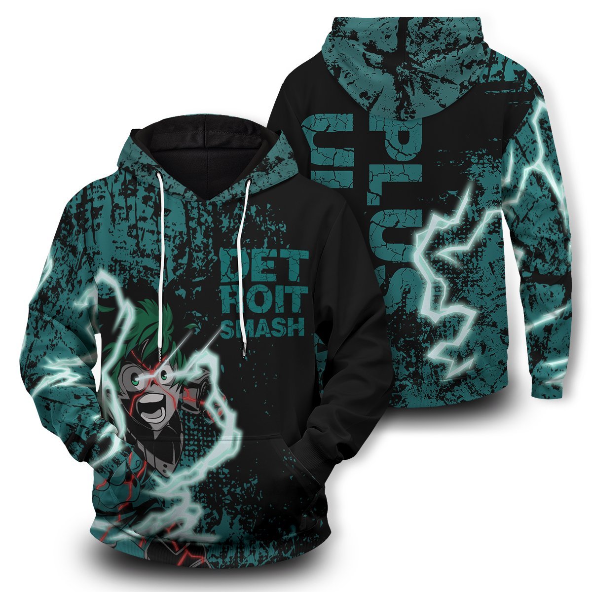 MHA Hoodies - MHA Hero Deku Unisex Pullover Hoodie FH0709 2 - Gear Anime mha hero deku unisex pullover hoodie 895527 - Gear Anime