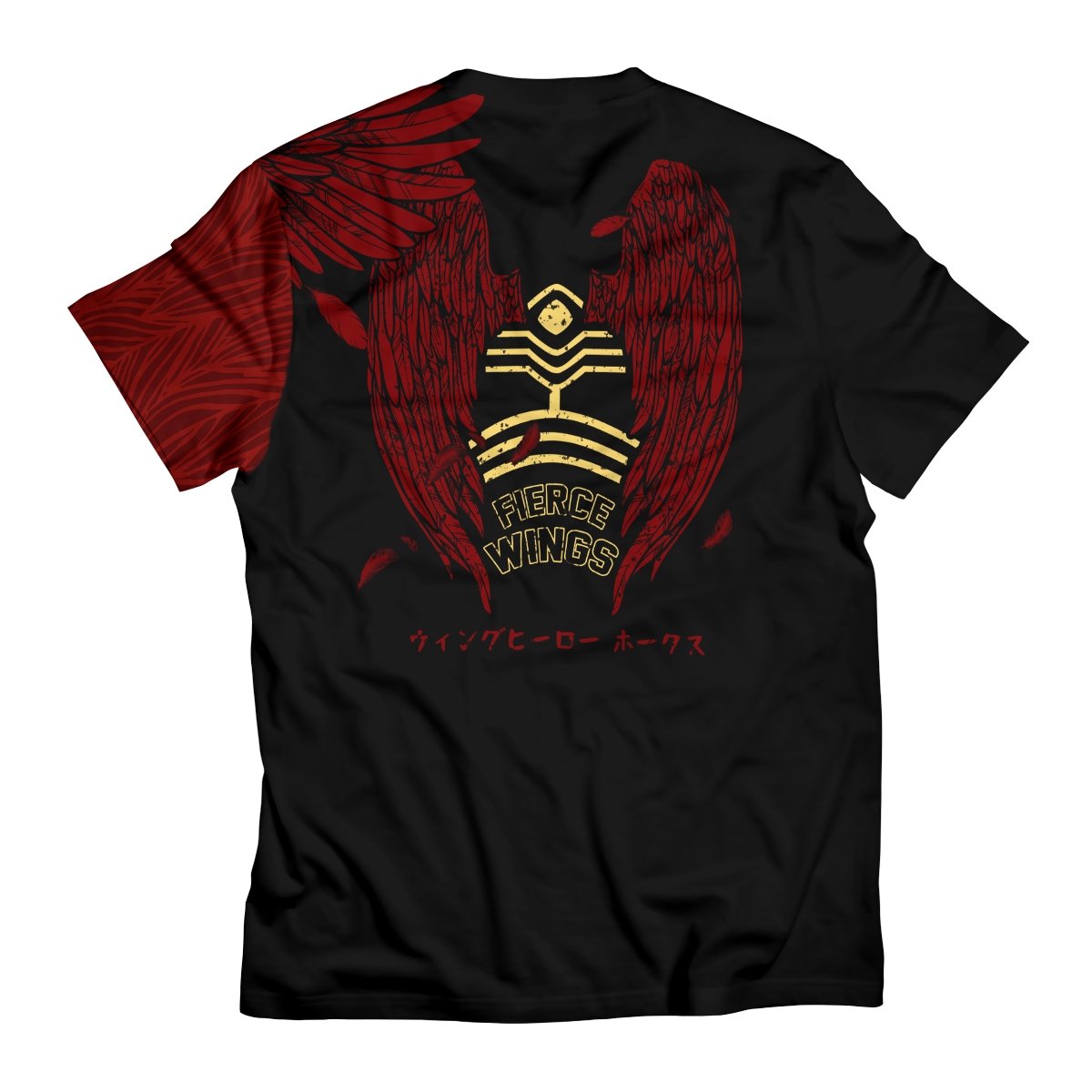 mha-hero-hawks-unisex-t-shirt-471782 mha hero hawks unisex t shirt 471782 - Gear Anime