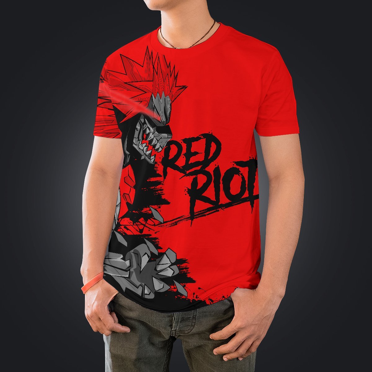 mha-hero-kirishima-unisex-t-shirt-551878 mha hero kirishima unisex t shirt 551878 - Gear Anime