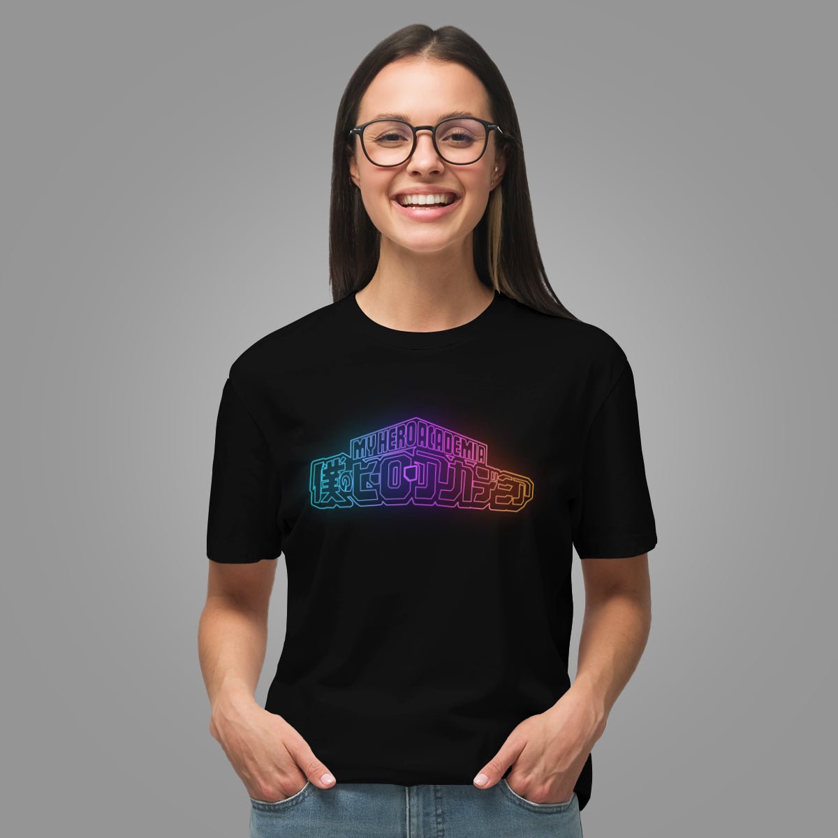 mha-retro-hero-unisex-t-shirt-883567 mha retro hero unisex t shirt 883567 - Gear Anime