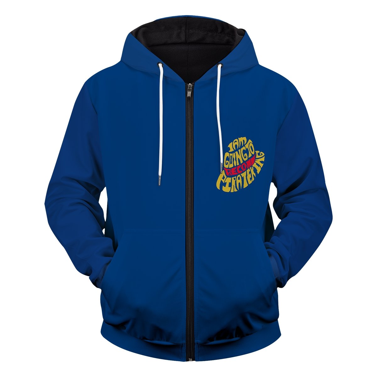 monkey-d-luffy-unisex-zipped-hoodie-107202 monkey d luffy unisex zipped hoodie 107202 - Gear Anime