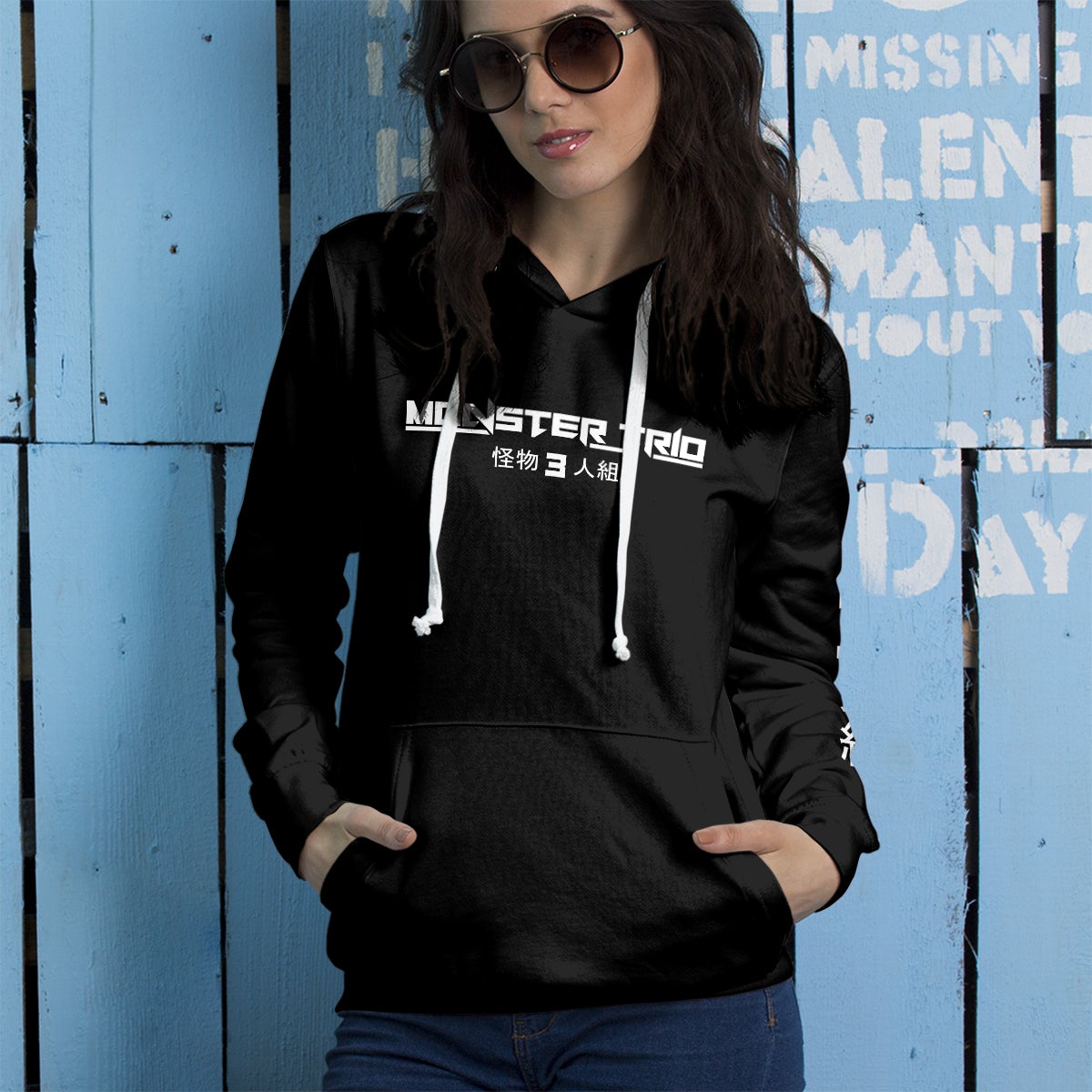 monster-trio-panel-unisex-pullover-hoodie-139556 monster trio panel unisex pullover hoodie 139556 - Gear Anime