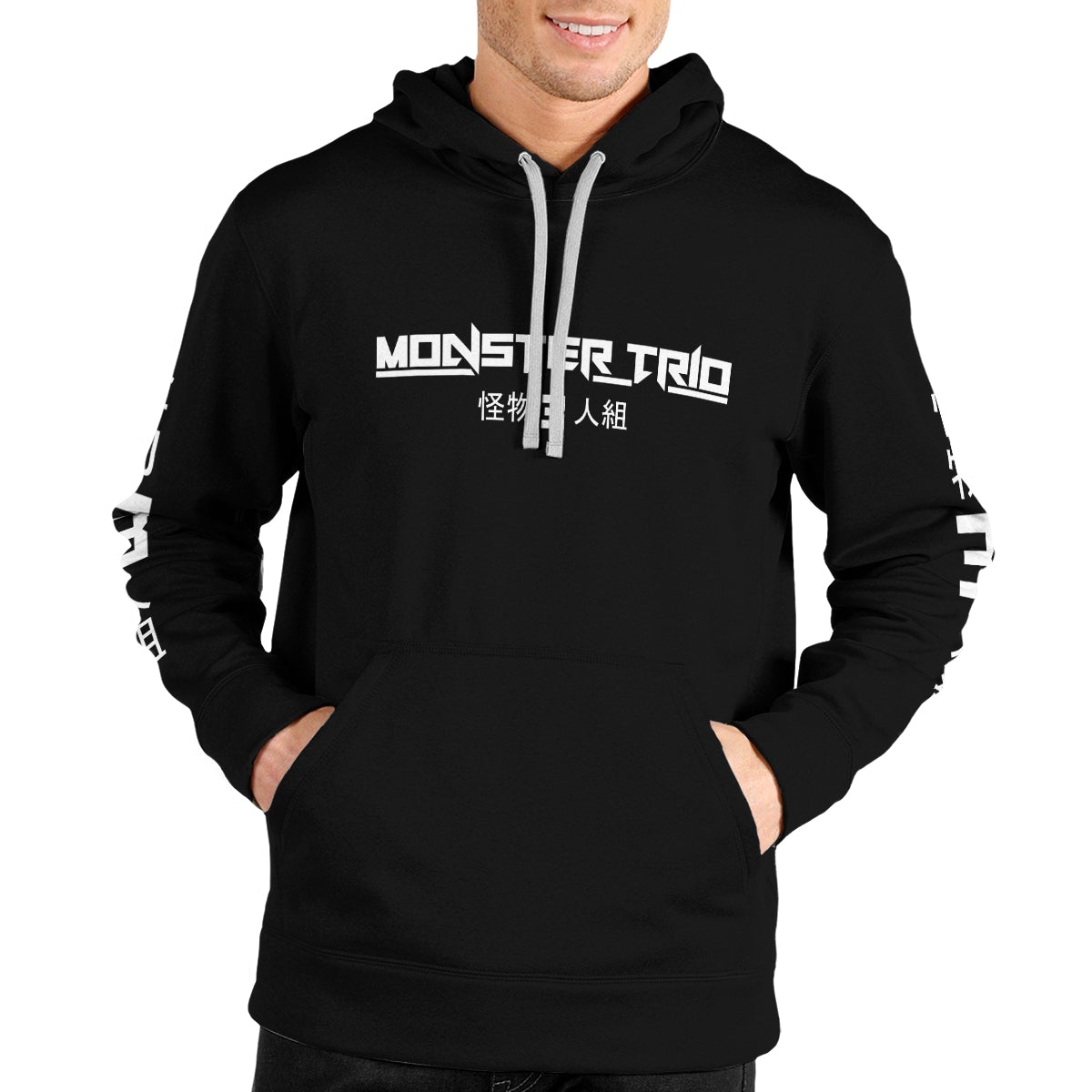 monster-trio-panel-unisex-pullover-hoodie-335130 monster trio panel unisex pullover hoodie 335130 - Gear Anime