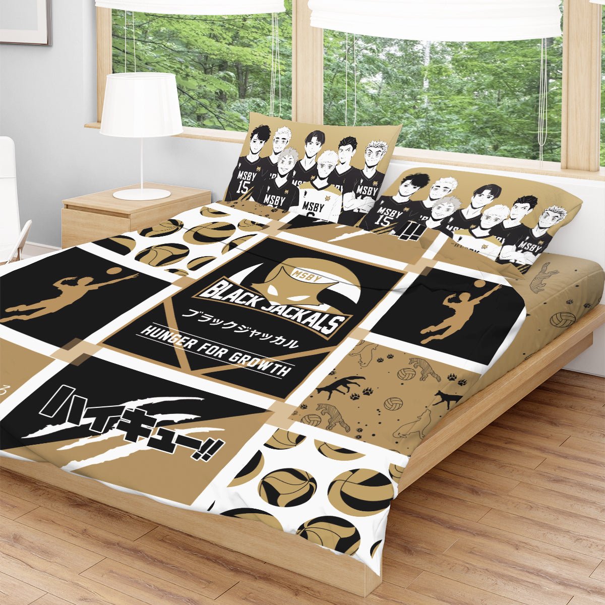 msby-black-jackals-cozy-bedding-set-606226 msby black jackals cozy bedding set 606226 - Gear Anime