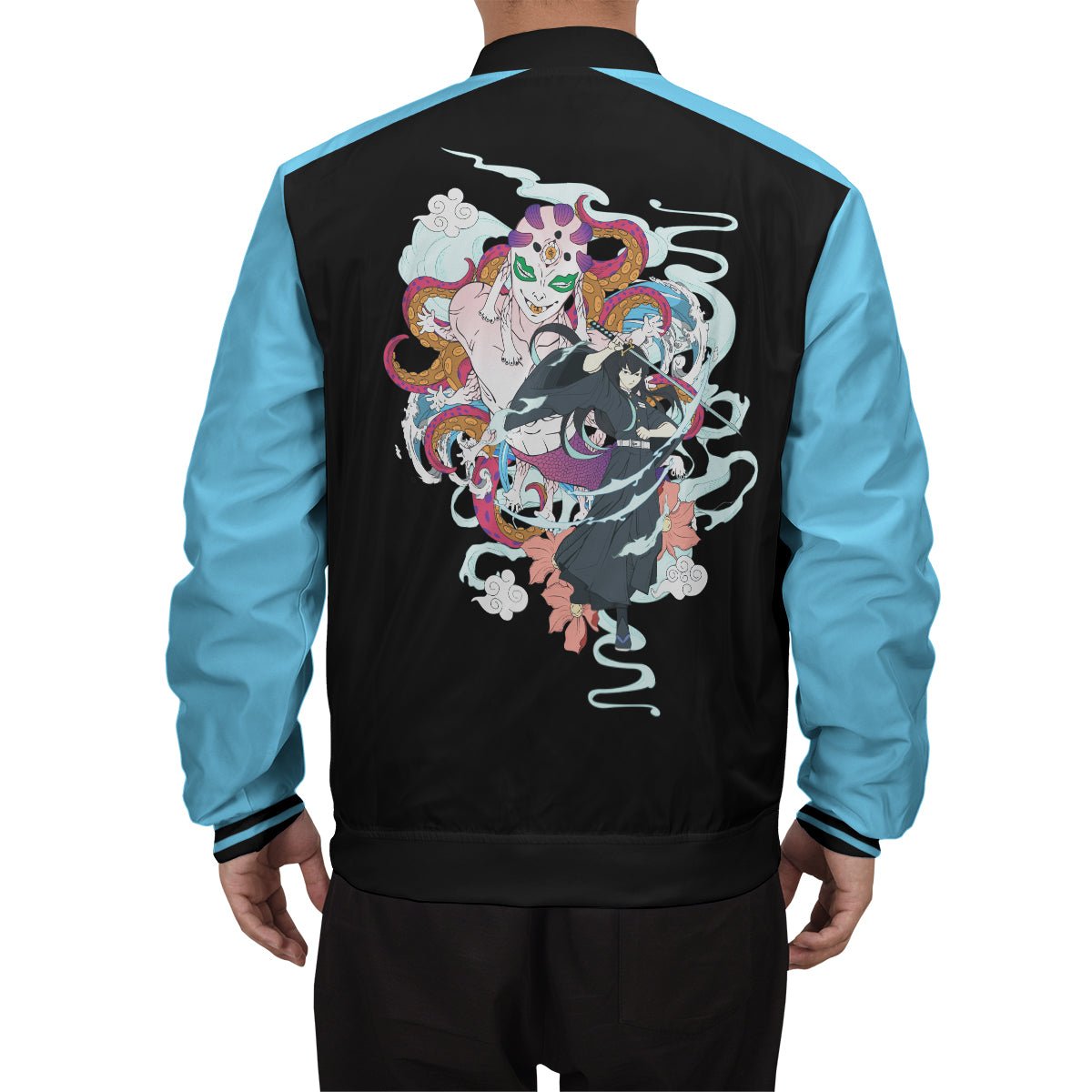 muichiro-x-gyokko-nihonga-bomber-jacket-151069 muichiro x gyokko nihonga bomber jacket 151069 - Gear Anime