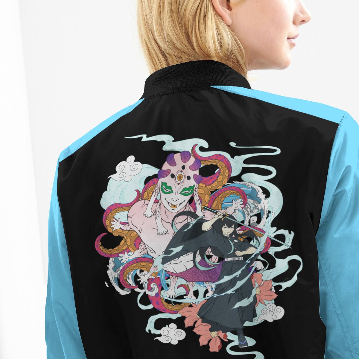 muichiro-x-gyokko-nihonga-bomber-jacket-731356 muichiro x gyokko nihonga bomber jacket 731356 - Gear Anime