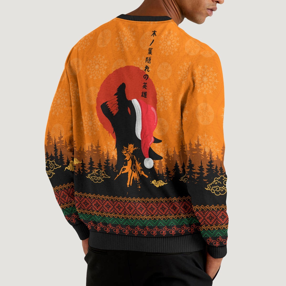 naruto-kyubi-unisex-wool-sweater-698535 naruto kyubi unisex wool sweater 698535 - Gear Anime