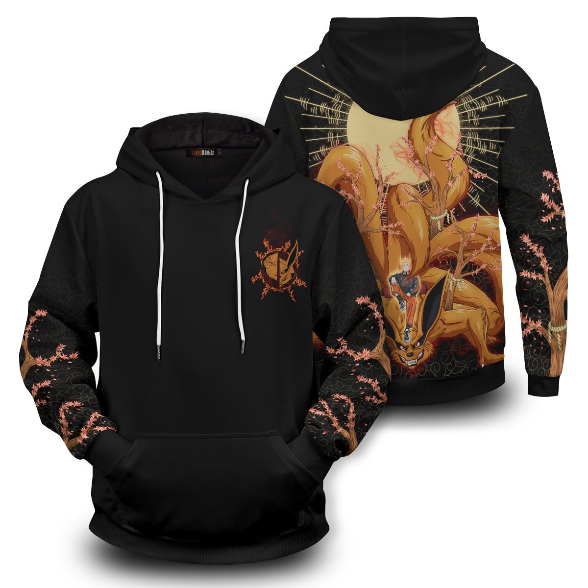 Naruto Hoodies - Naruto Stwear Unisex Pullover Hoodie FH0709 13 - Gear Anime naruto stwear unisex pullover hoodie 593590 - Gear Anime