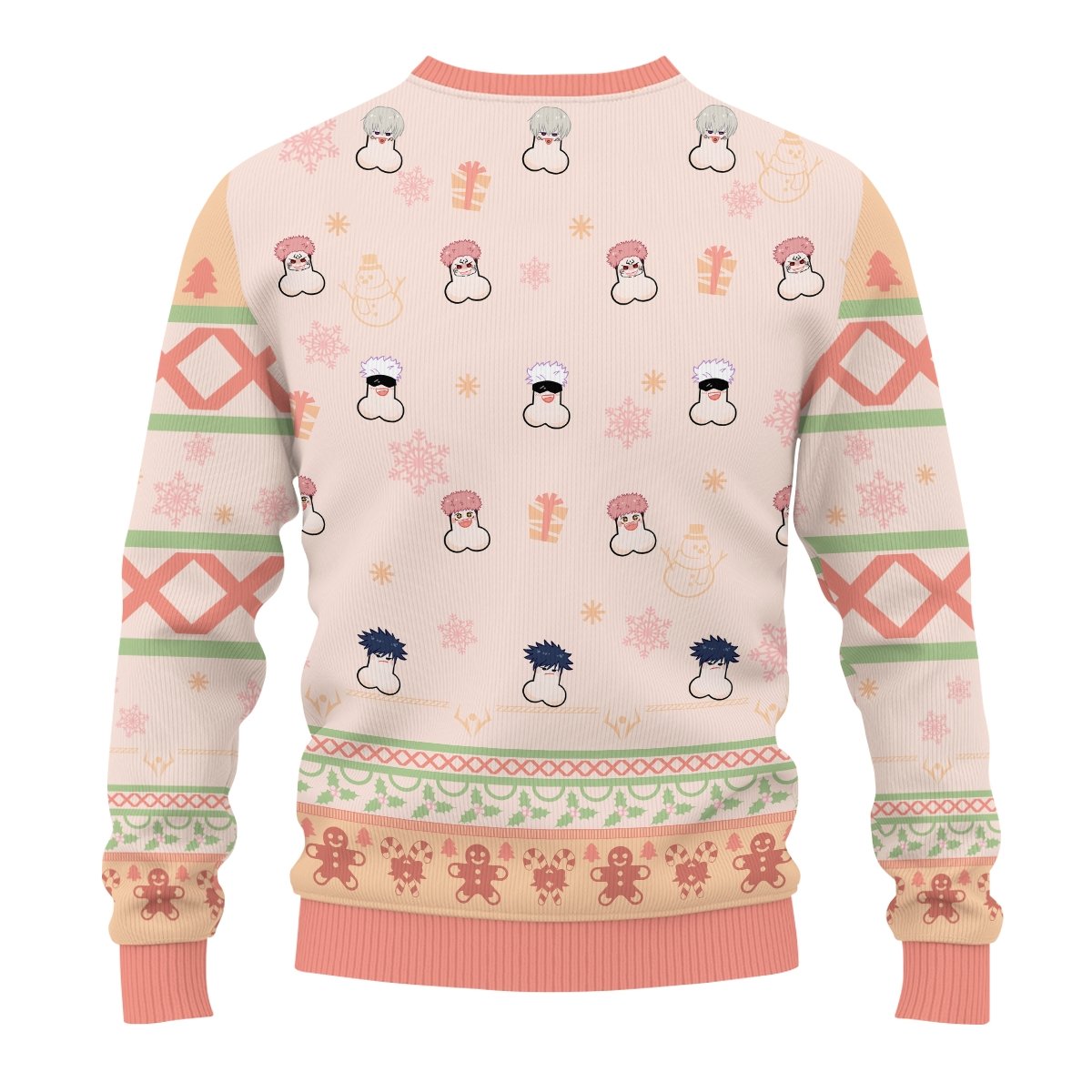 naughty-jjk-xmas-unisex-wool-sweater-457797 naughty jjk xmas unisex wool sweater 457797 - Gear Anime
