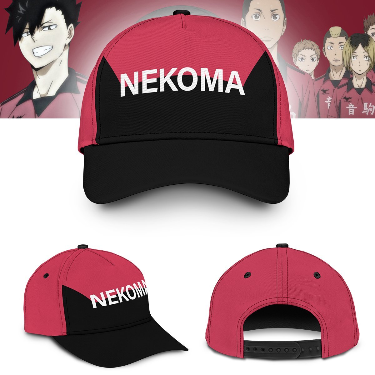 nekoma-high-cats-cap-330269 nekoma high cats cap 330269 - Gear Anime
