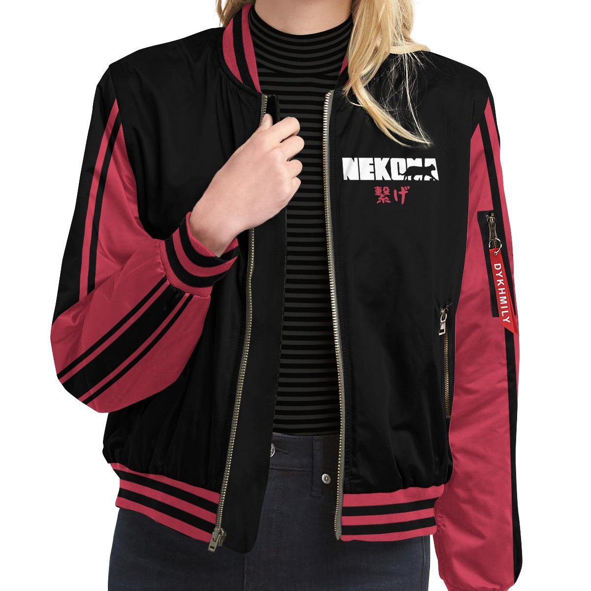 nekoma-jersey-bomber-jacket-135034 nekoma jersey bomber jacket 135034 - Gear Anime