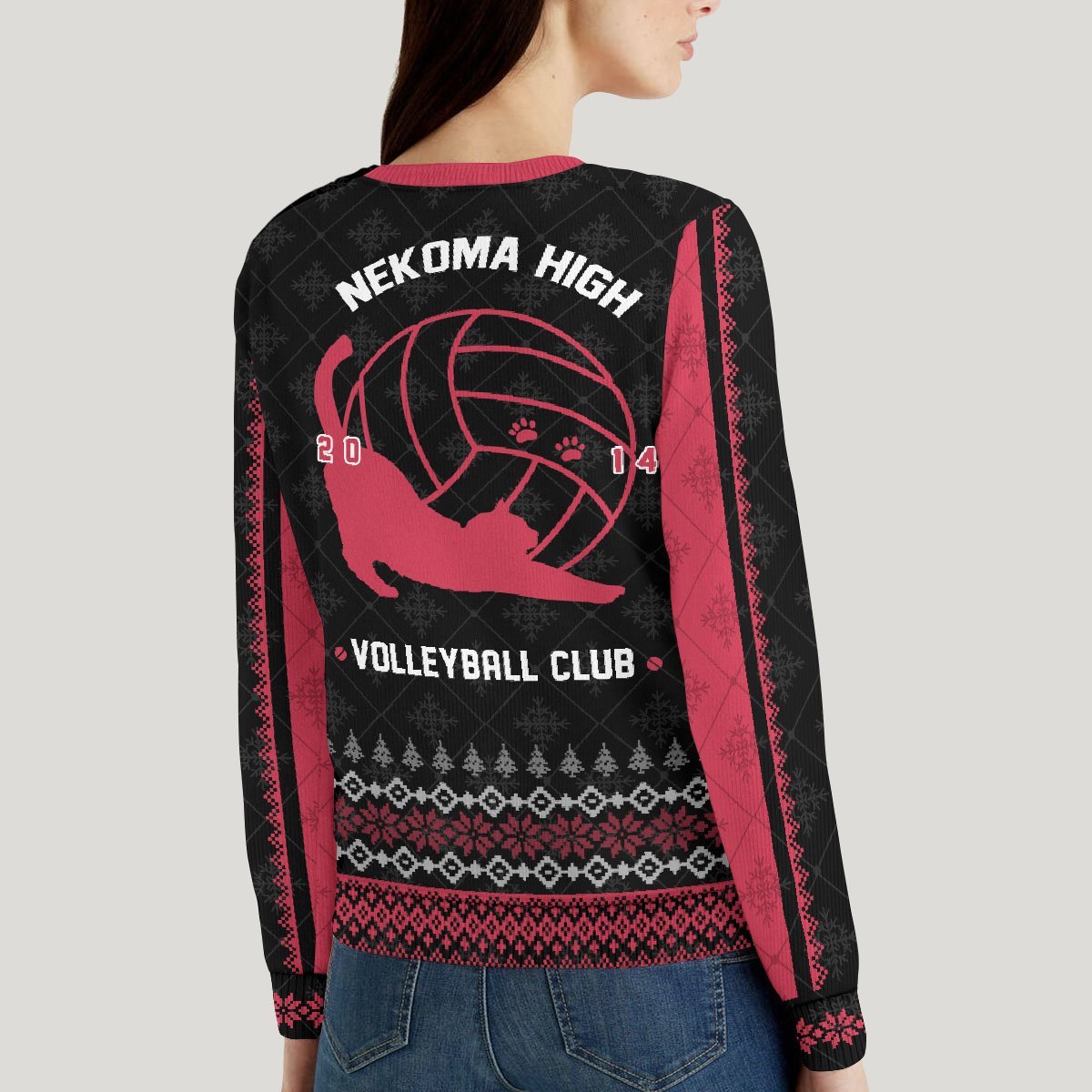 nekoma-jersey-christmas-unisex-wool-sweater-782089 nekoma jersey christmas unisex wool sweater 782089 - Gear Anime