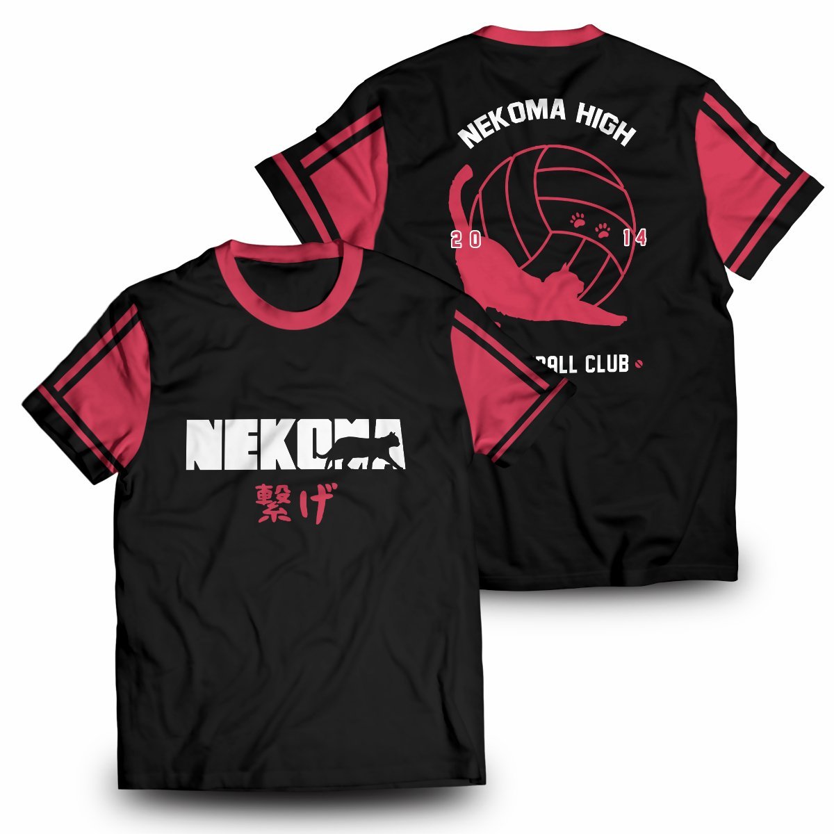 Haikyuu T-Shirts - Nekoma Jersey Unisex T-Shirt FH0709 10 - Gear Anime nekoma jersey unisex t shirt 861443 - Gear Anime
