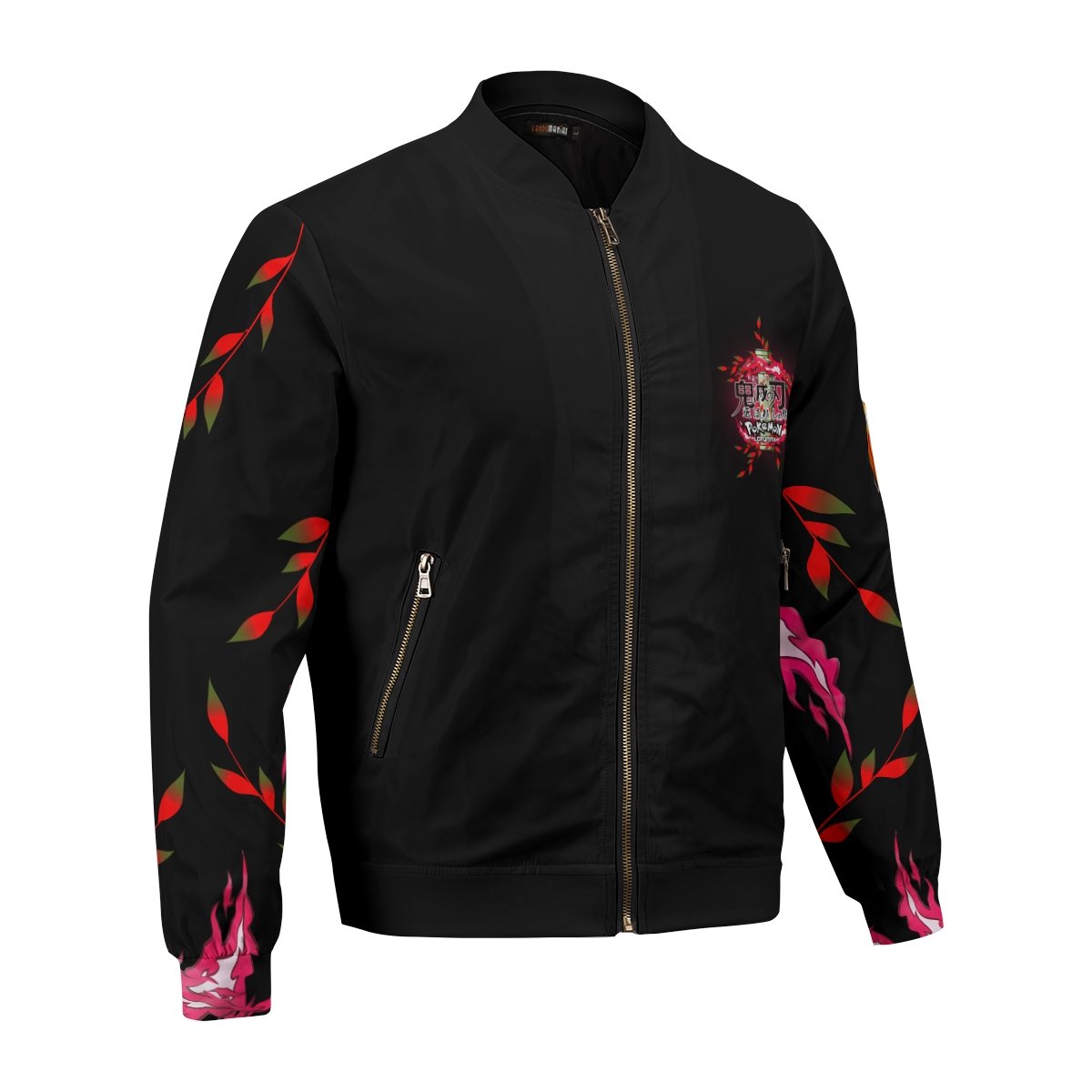 nezuko-collab-bomber-jacket-102051 nezuko collab bomber jacket 102051 - Gear Anime