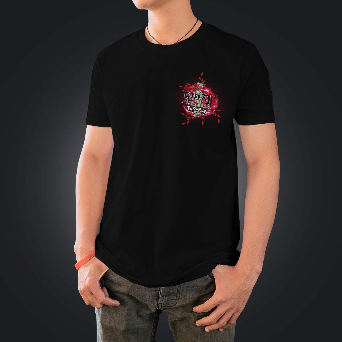 nezuko-collab-unisex-t-shirt-811112 nezuko collab unisex t shirt 811112 - Gear Anime