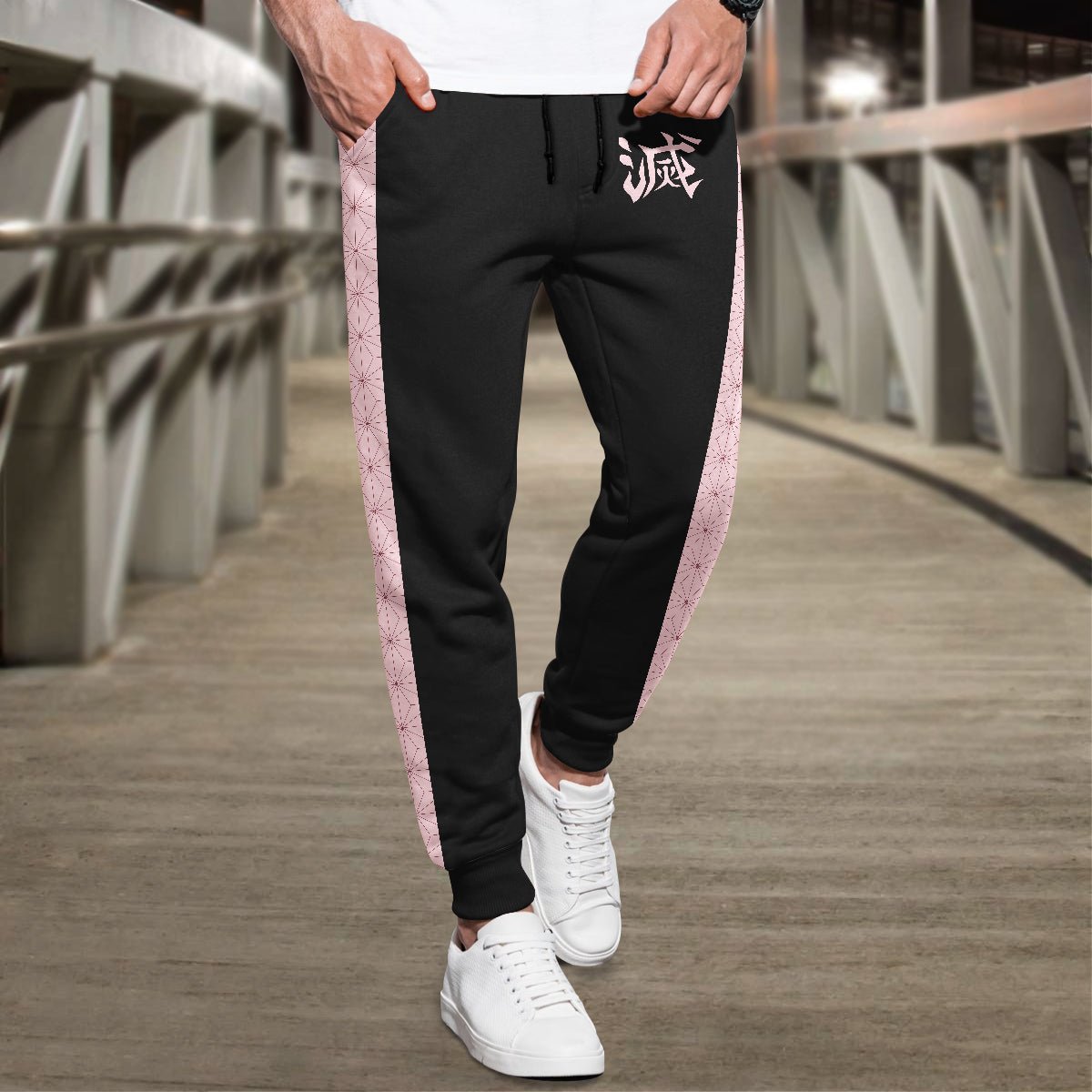 nezuko-fashion-v2-jogger-pants-130983 nezuko fashion v2 jogger pants 130983 - Gear Anime