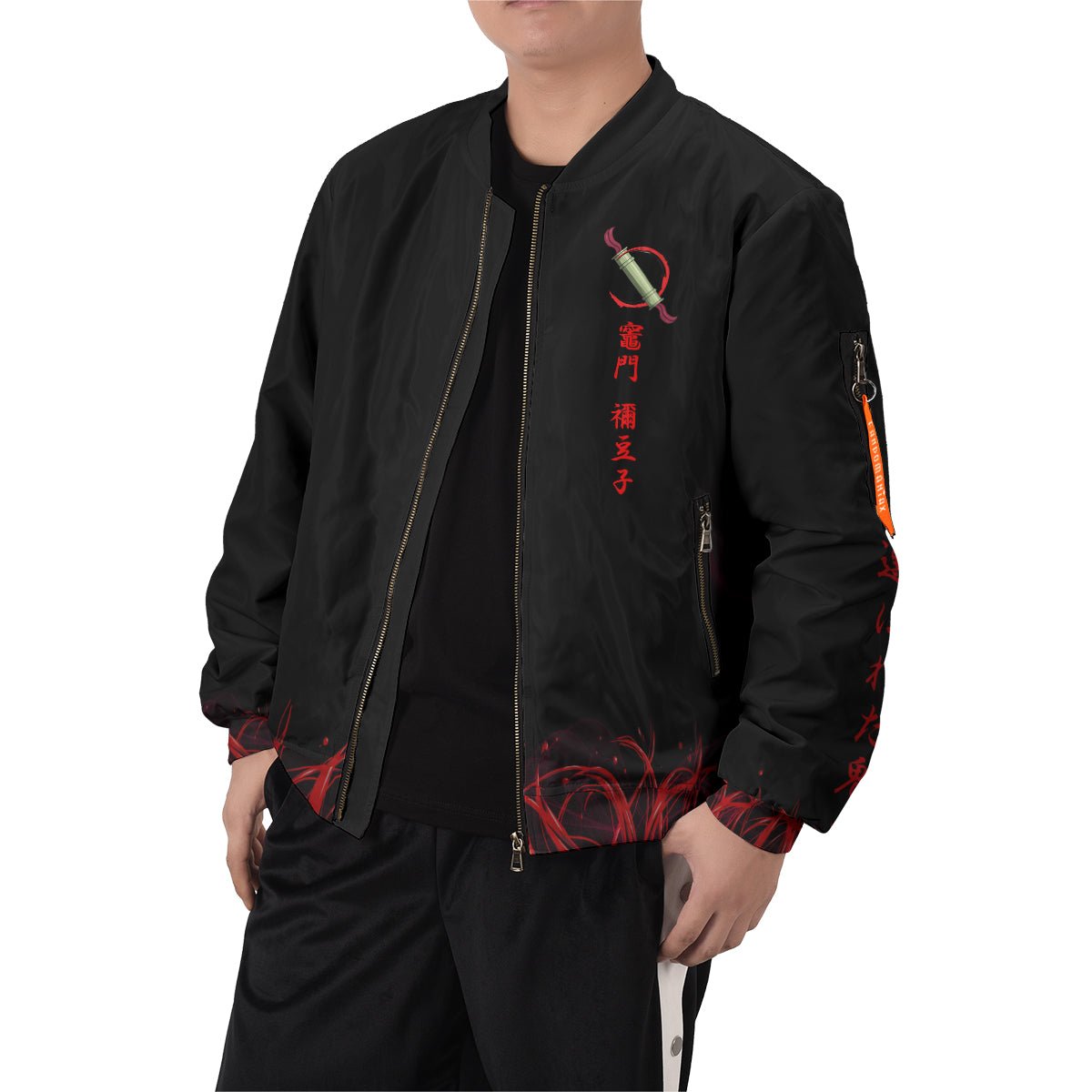 nezuko-moonfall-bomber-jacket-684407 nezuko moonfall bomber jacket 684407 - Gear Anime