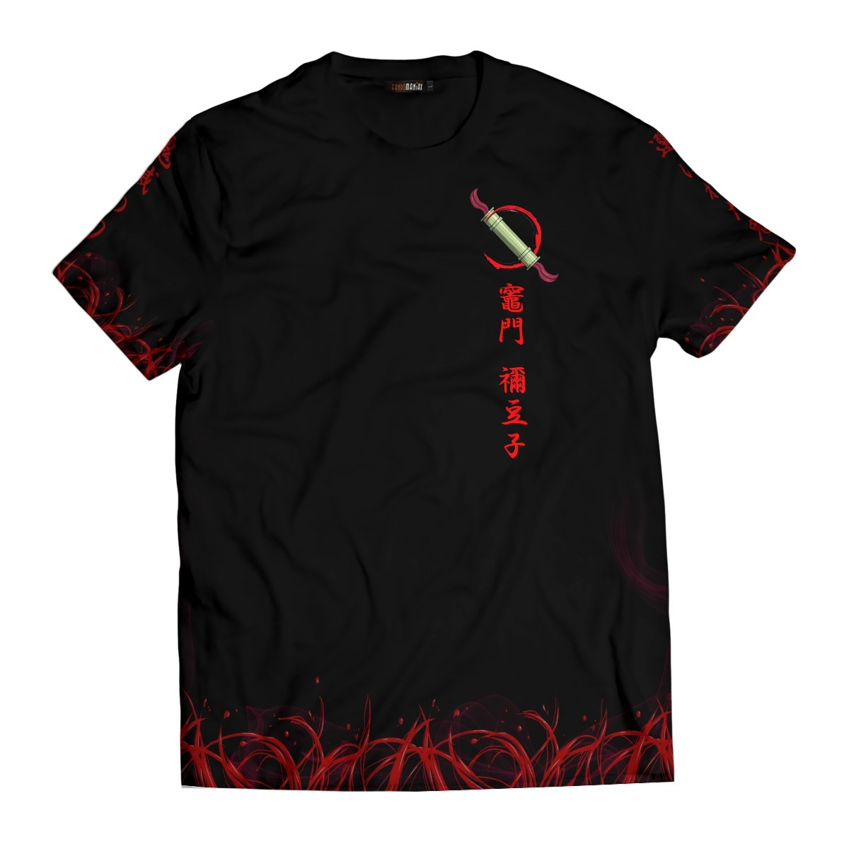 nezuko-moonfall-unisex-t-shirt-149002 nezuko moonfall unisex t shirt 149002 - Gear Anime