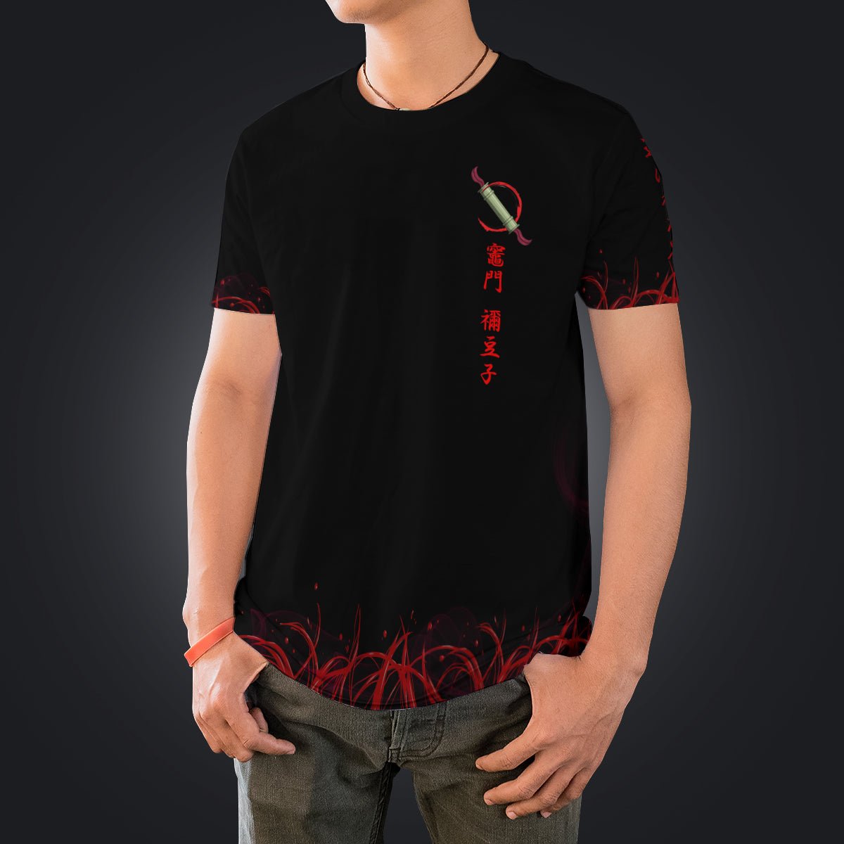 nezuko-moonfall-unisex-t-shirt-350312 nezuko moonfall unisex t shirt 350312 - Gear Anime