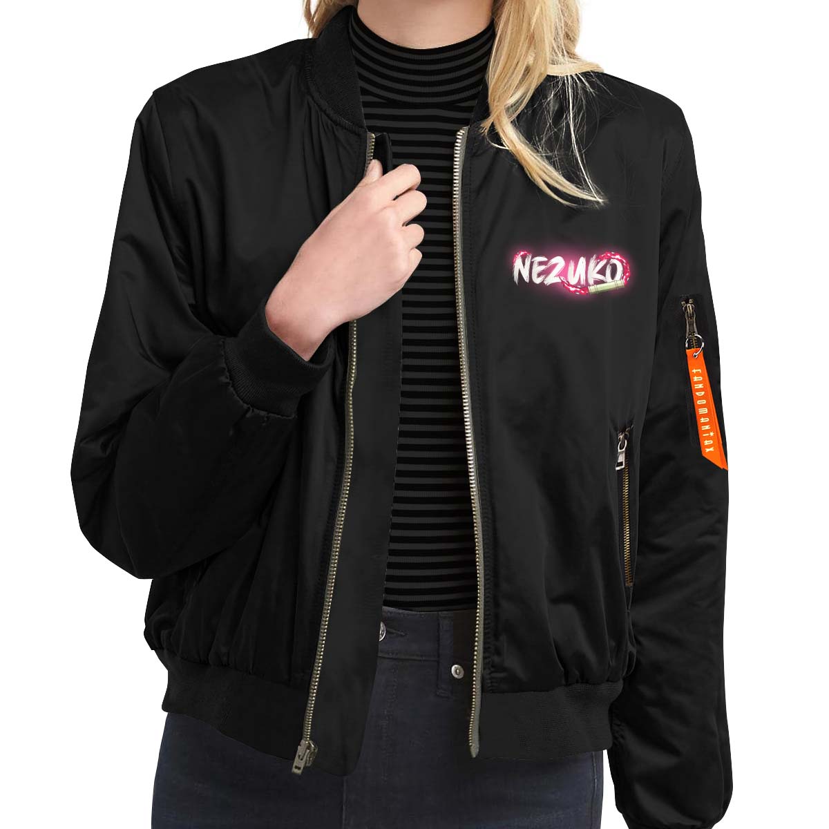nezuko-spirit-v2-bomber-jacket-482103 nezuko spirit v2 bomber jacket 482103 - Gear Anime
