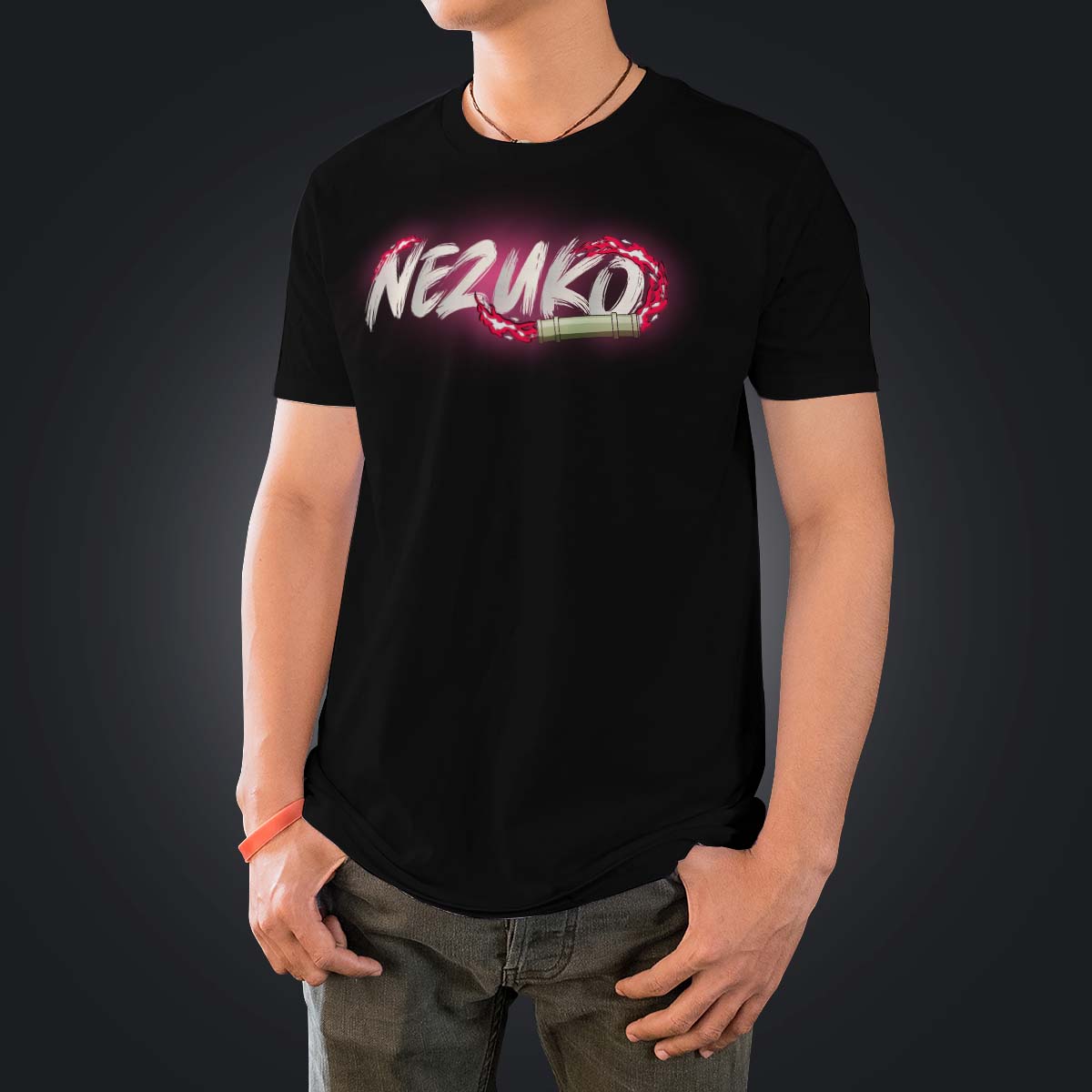 nezuko-spirit-v2-unisex-t-shirt-203222 nezuko spirit v2 unisex t shirt 203222 - Gear Anime