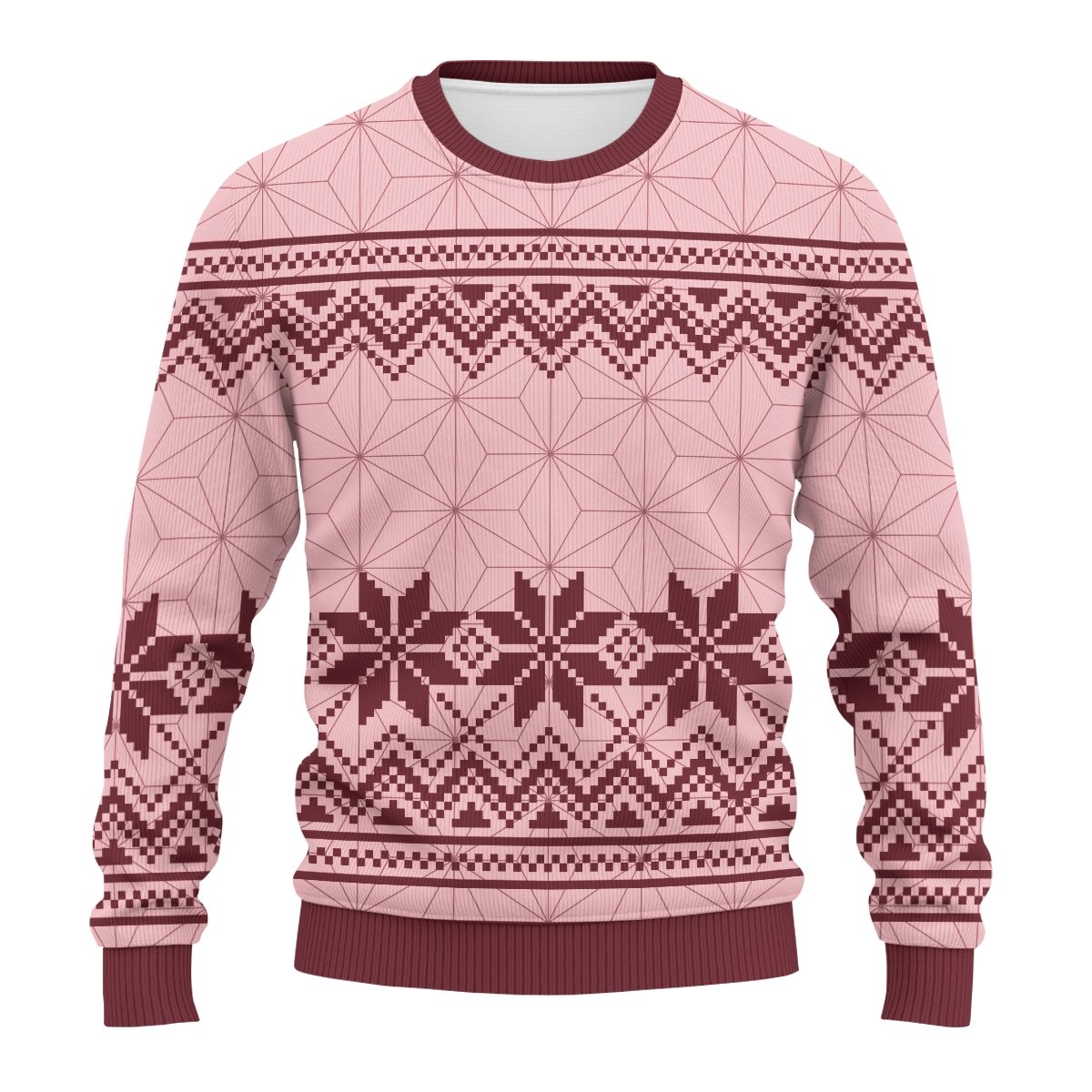 nezuko-unisex-wool-sweater-800343 nezuko unisex wool sweater 800343 - Gear Anime