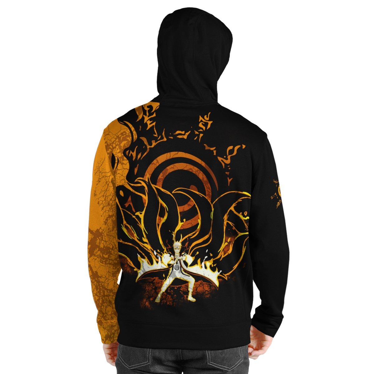 nine-tails-mode-unisex-pullover-hoodie-307126 nine tails mode unisex pullover hoodie 307126 - Gear Anime
