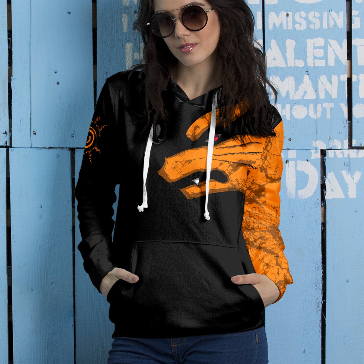 nine-tails-mode-unisex-pullover-hoodie-998671 nine tails mode unisex pullover hoodie 998671 - Gear Anime