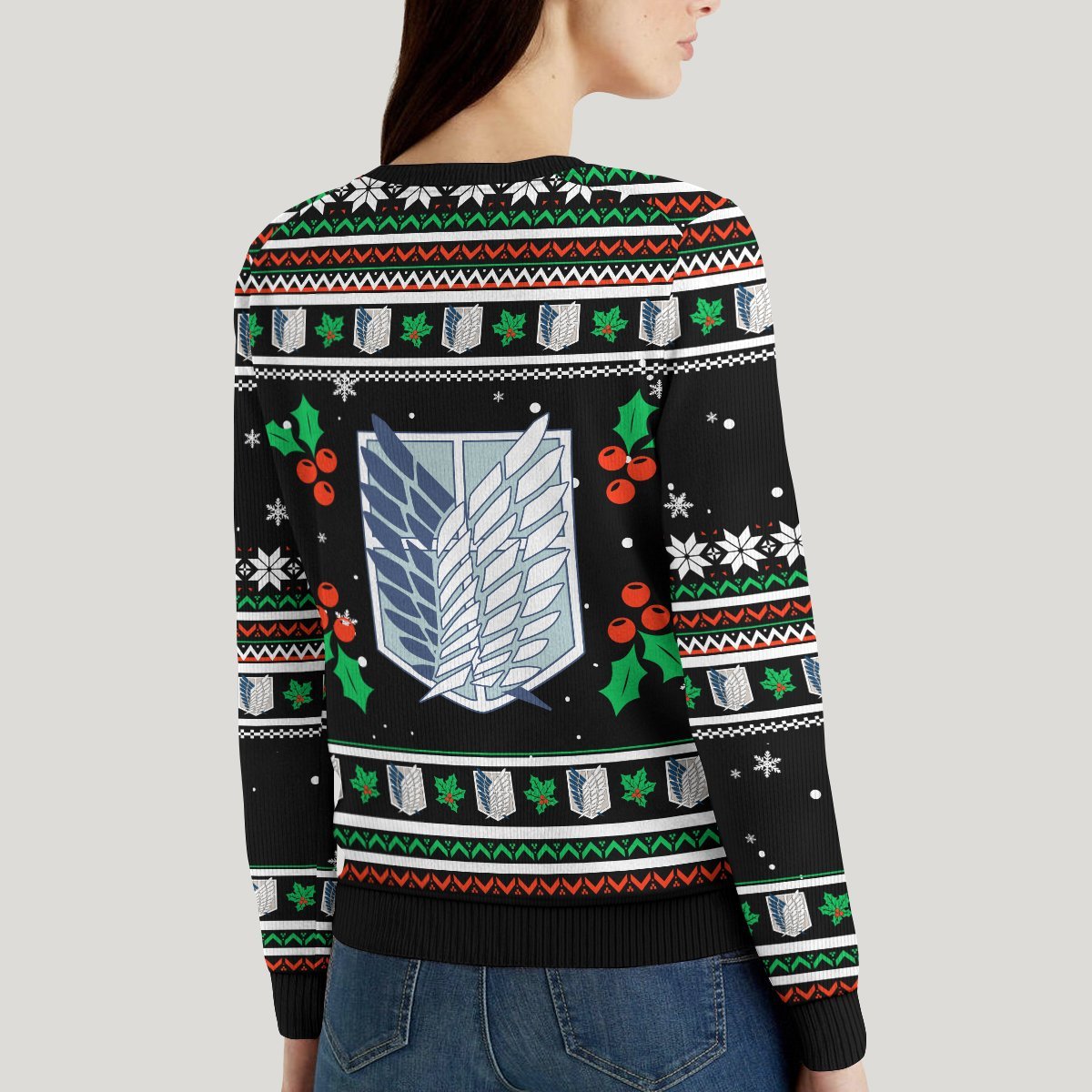 nine-titans-friends-unisex-wool-sweater-161784 nine titans friends unisex wool sweater 161784 - Gear Anime